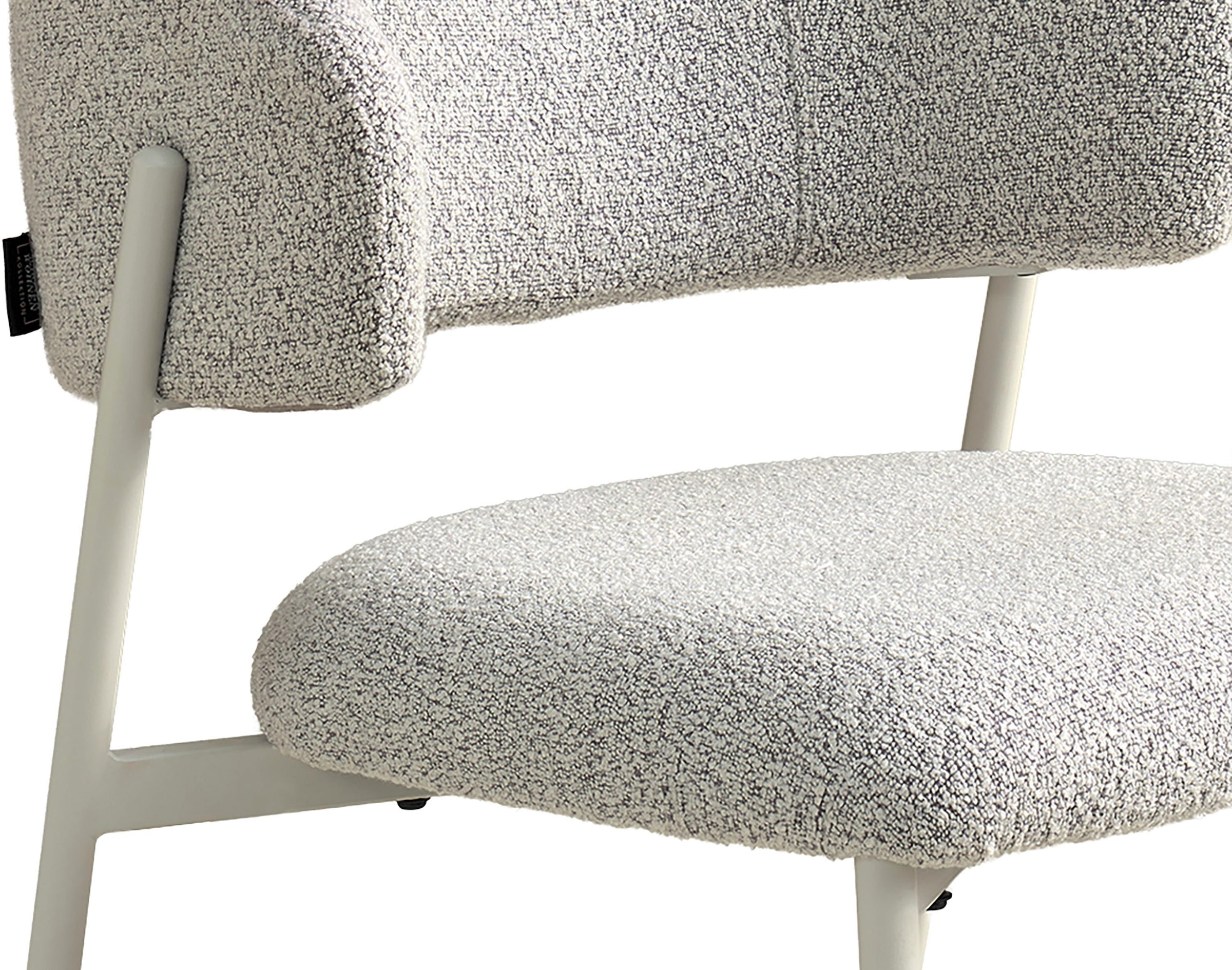 SCHÖNER WOHNEN-Kollektion Esszimmerstuhl »OSLO« (Set) 2 Stk.Bezug Bouclé, Untergestell Metall pulverbeschichtet