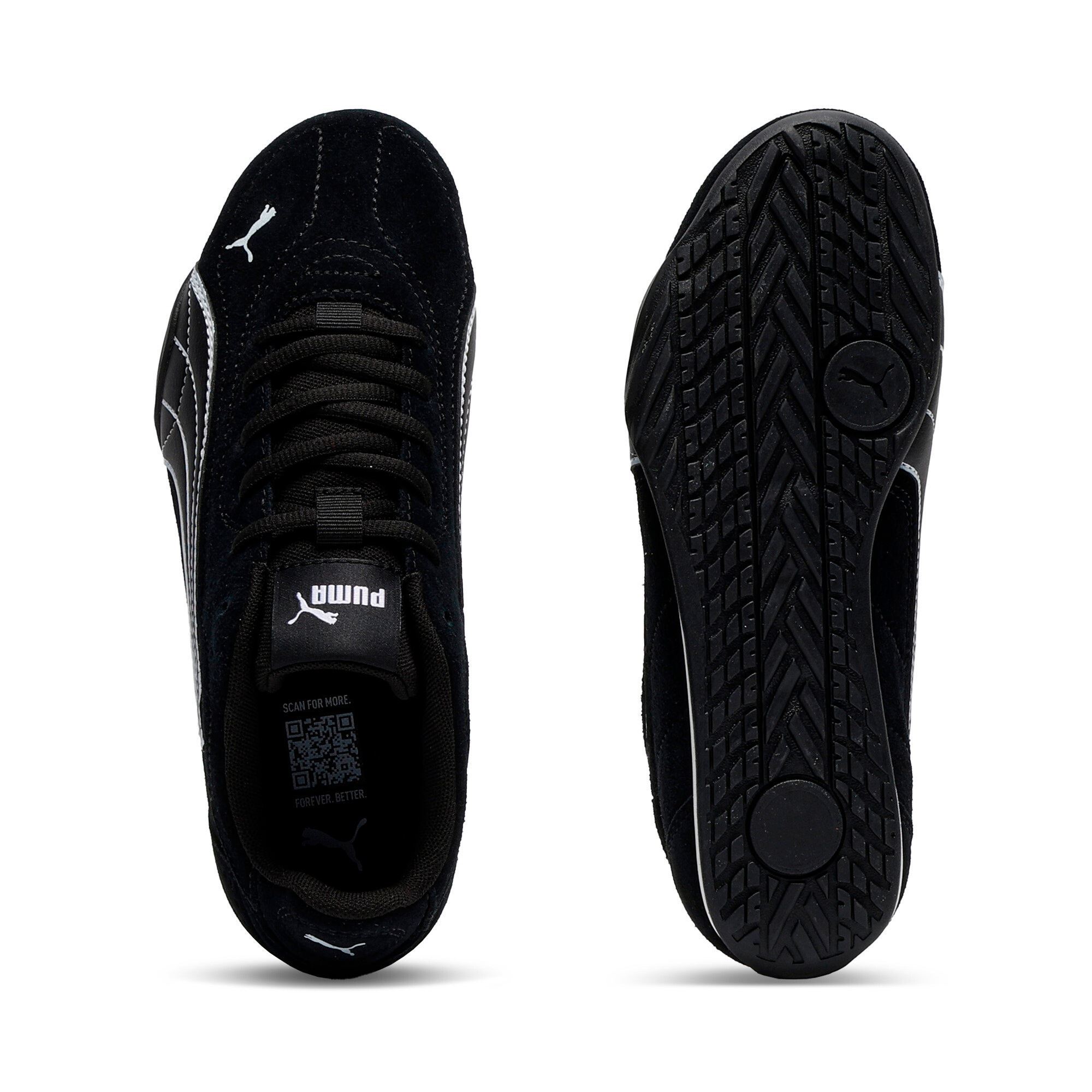 Puma Catch SD Jr Sneaker Black/White 35.5 3
