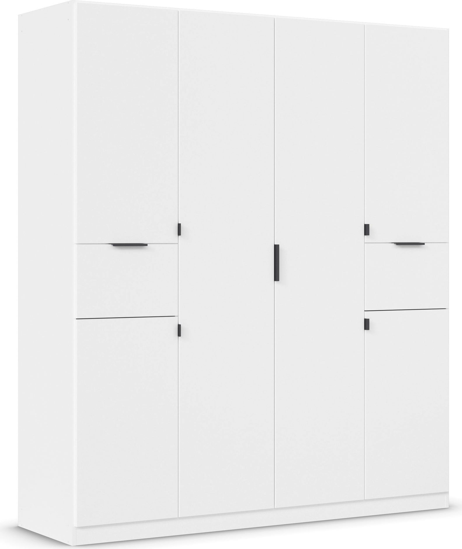 Drehtürenschrank »Kleiderschrank Schrank Garderobe Wäscheschrank TICAO mit 2...