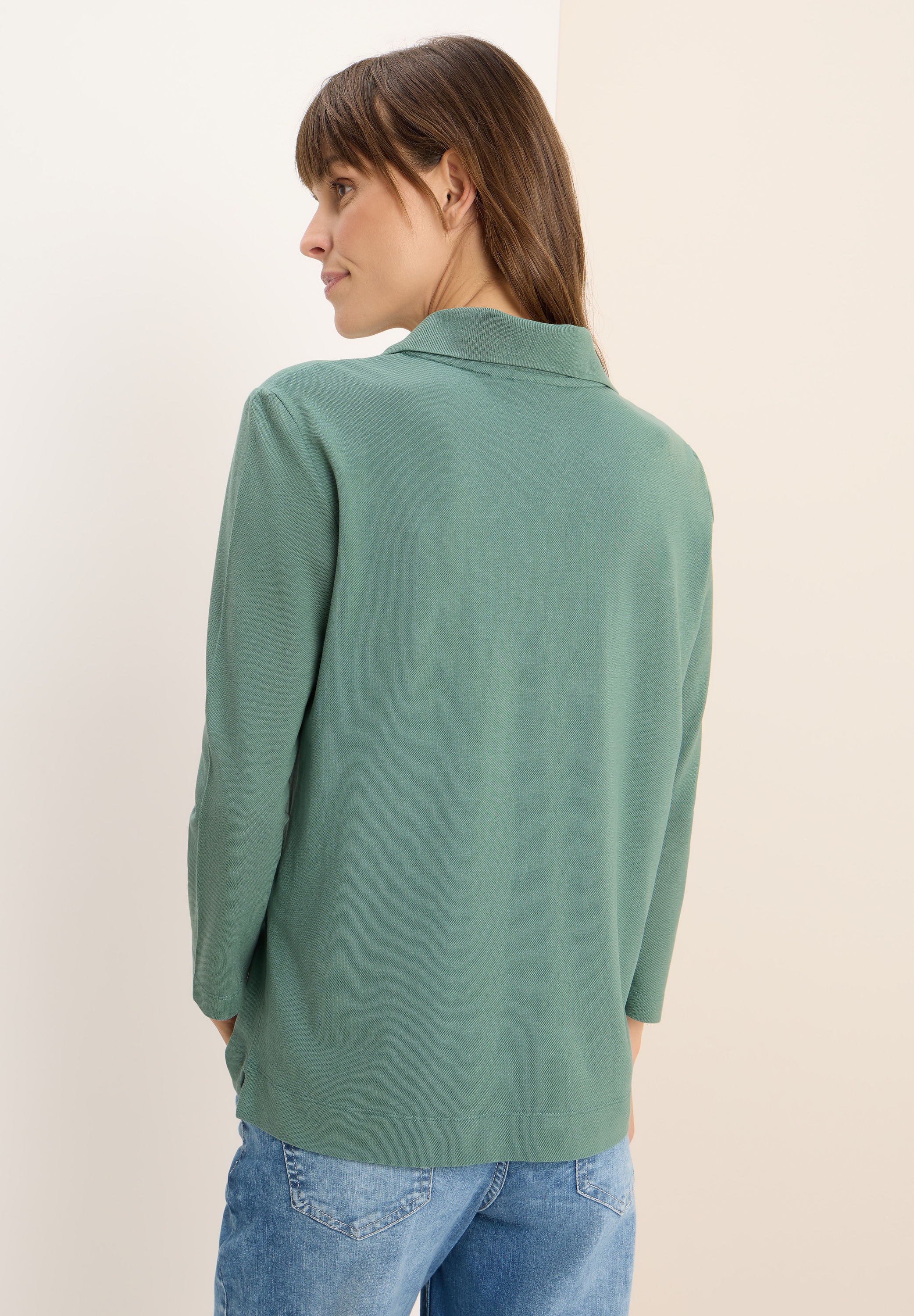 Cecil Poloshirt, in Unifarbe