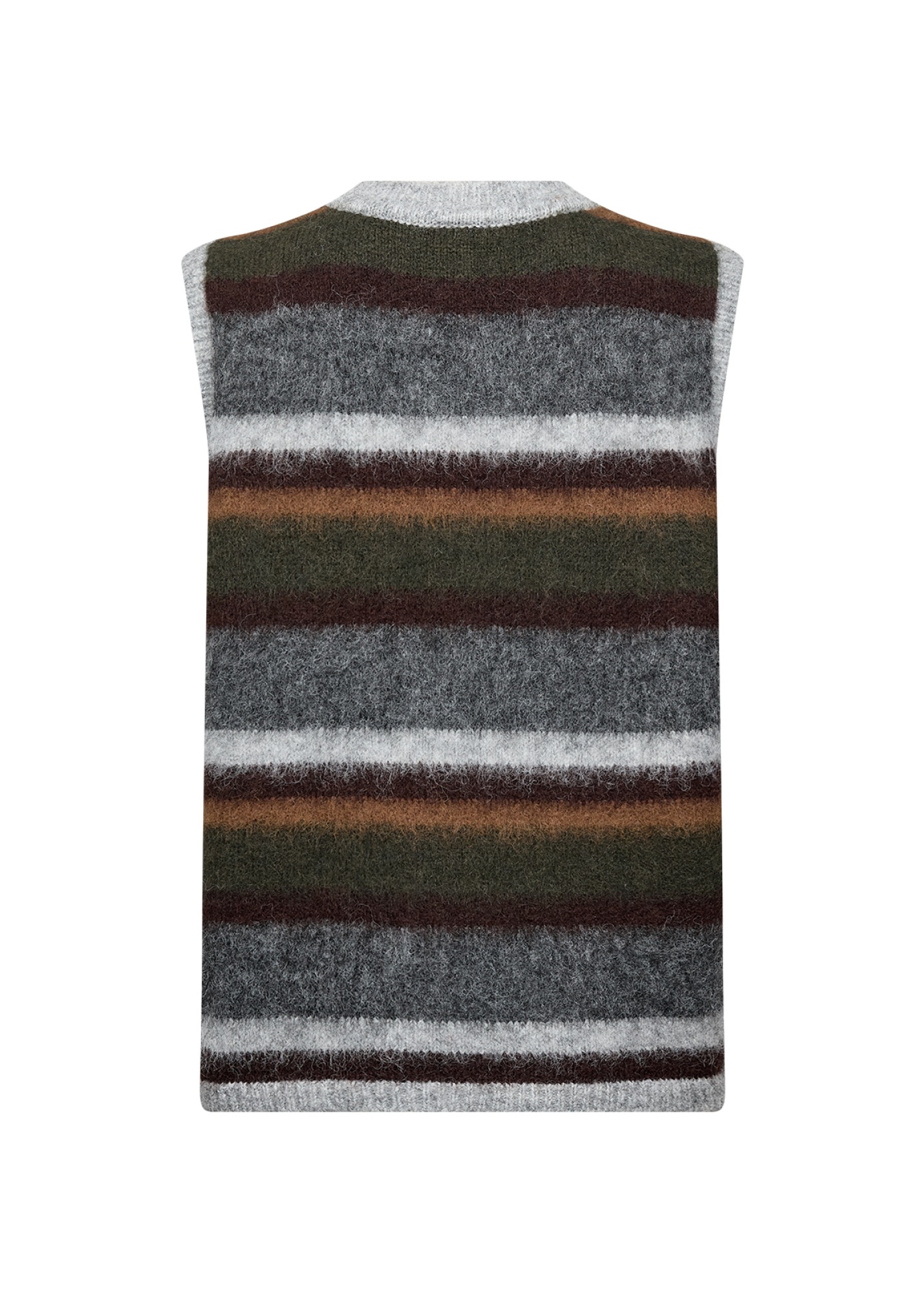 soyaconcept Pullunder »SC-HADIL YD 1« Materialmix mit Wolle