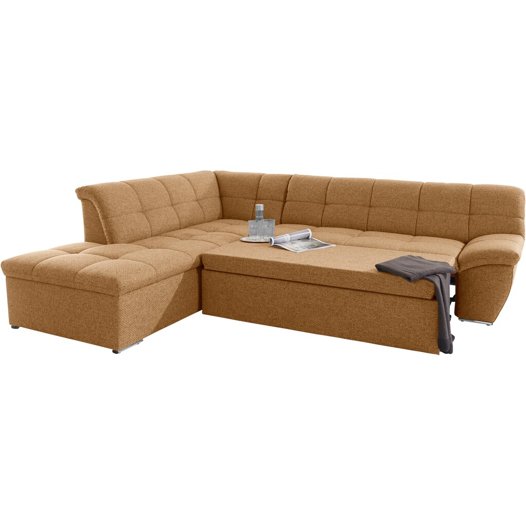 DOMO collection Ecksofa »Lagoa L-Form«