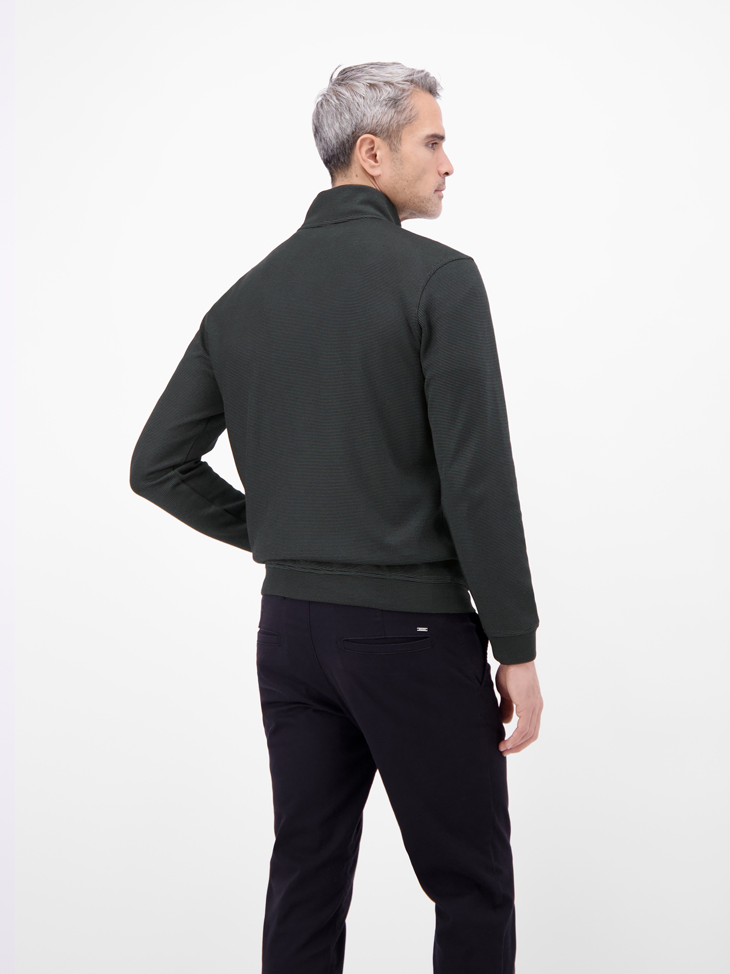 LERROS Sweatjacke "Sweatjacke aus Baumwollmischgewebe" günstig online kaufen