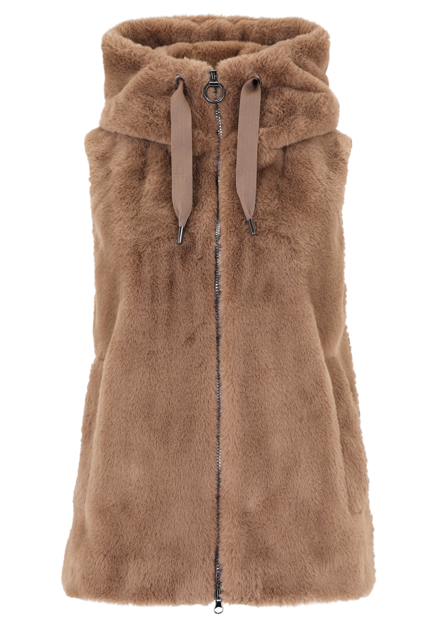 Betty Barclay Plüschweste "Damen mit Kapuze" günstig online kaufen