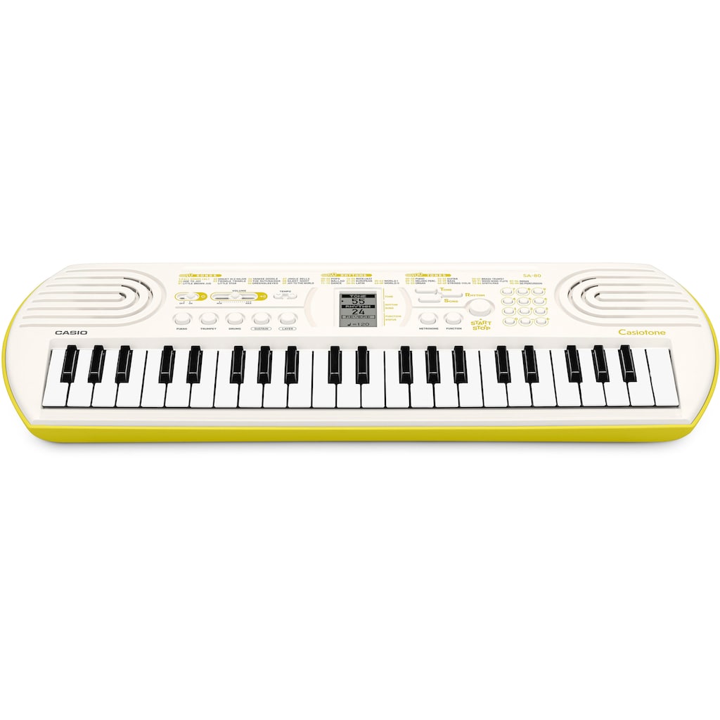 CASIO Home-Keyboard »Mini-Keyboard SA-80«, mit 44 Tasten