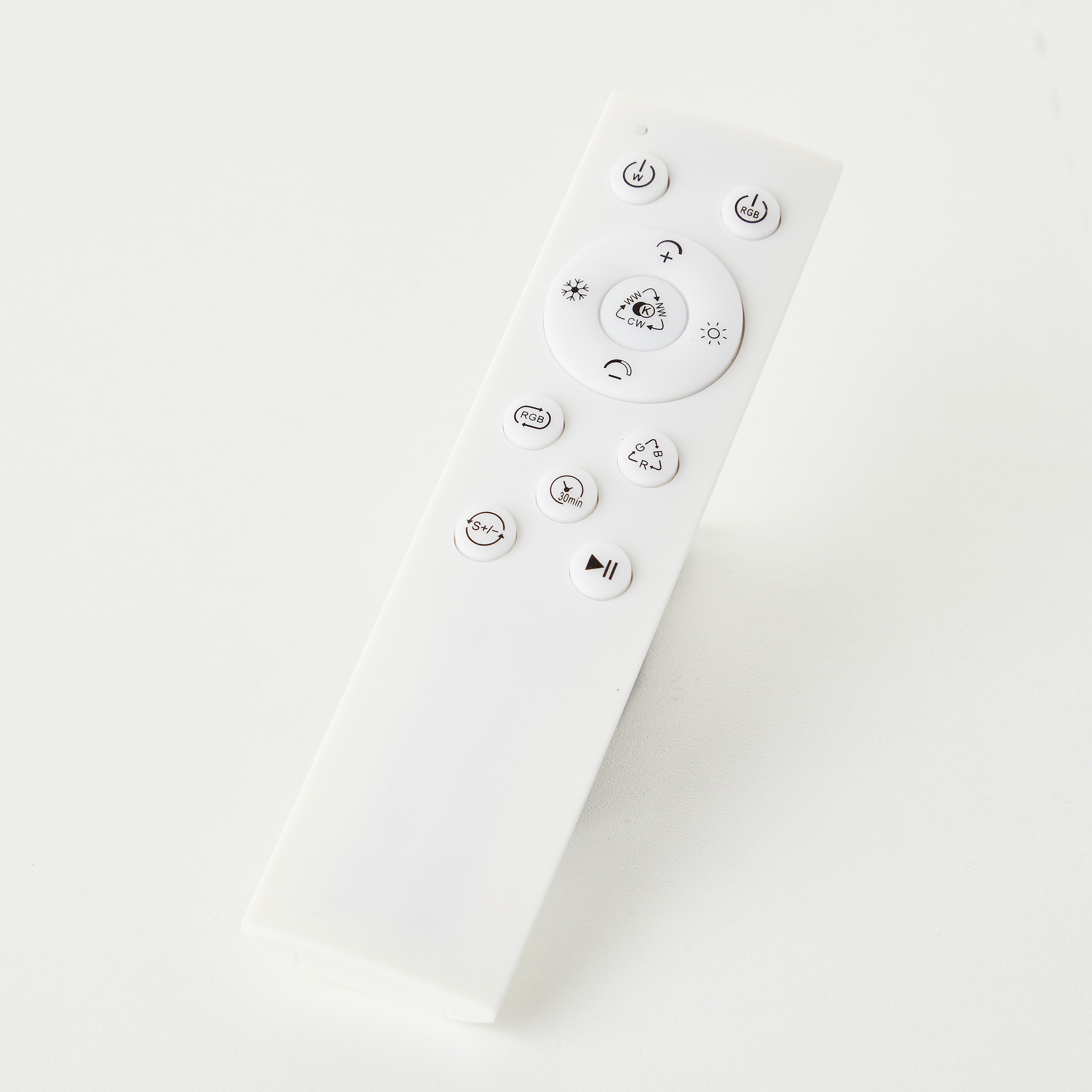 Brilliant LED Deckenleuchte »Briston«, Ø 42 cm, 1900 lm, 3000-6500 K, IC-RGB, dimmbar, Aluminium, weiß