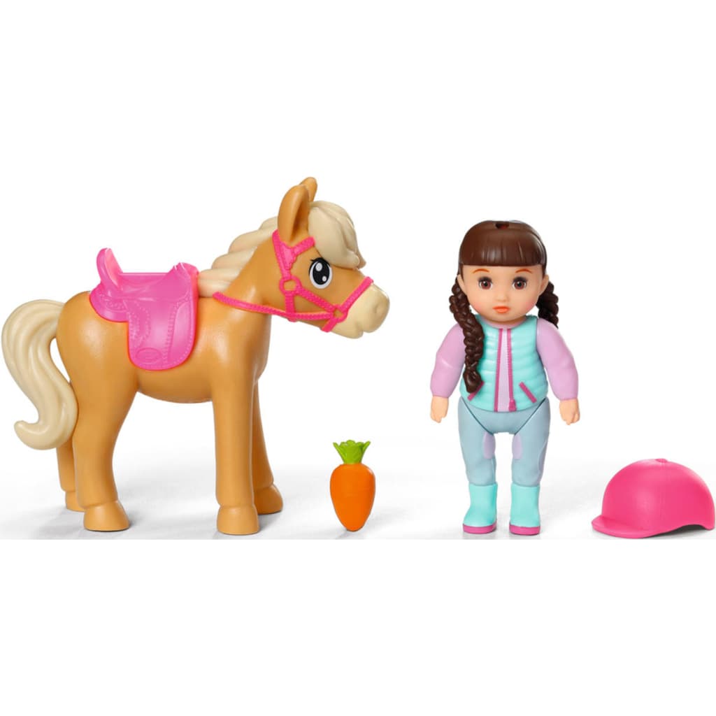 Baby Born Minipuppe »Baby born® Minis Spielset Horse Fun«