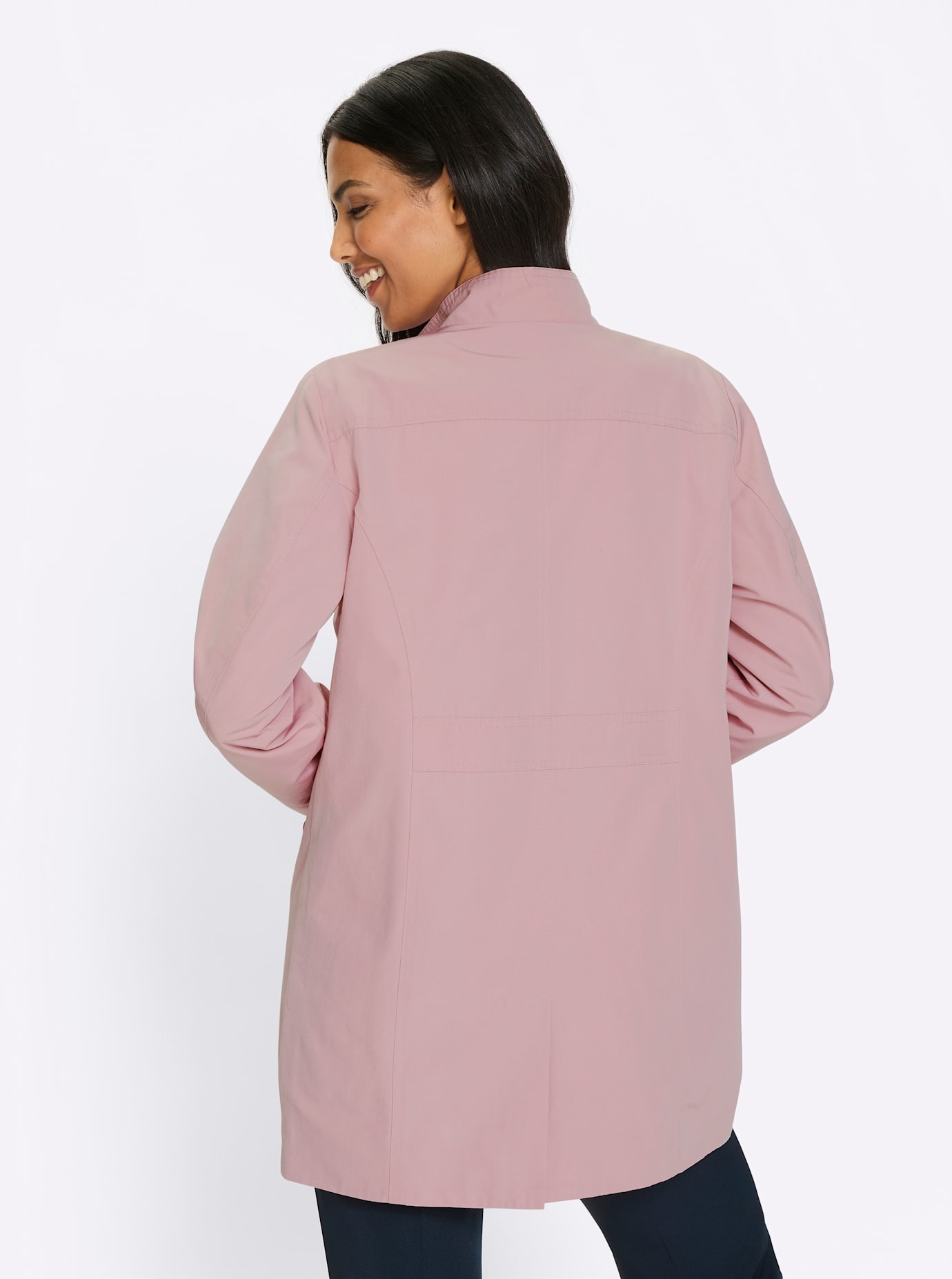 Classic Basics Women's Long Coat Hydrangea 52 2
