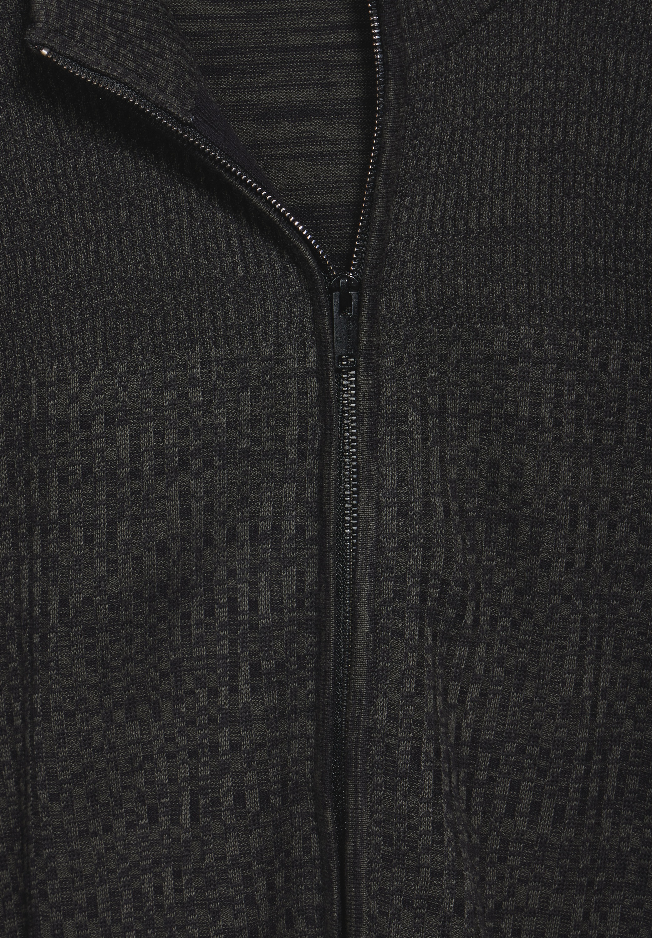 STREET ONE MEN Strickjacke, aus reiner Baumwolle
