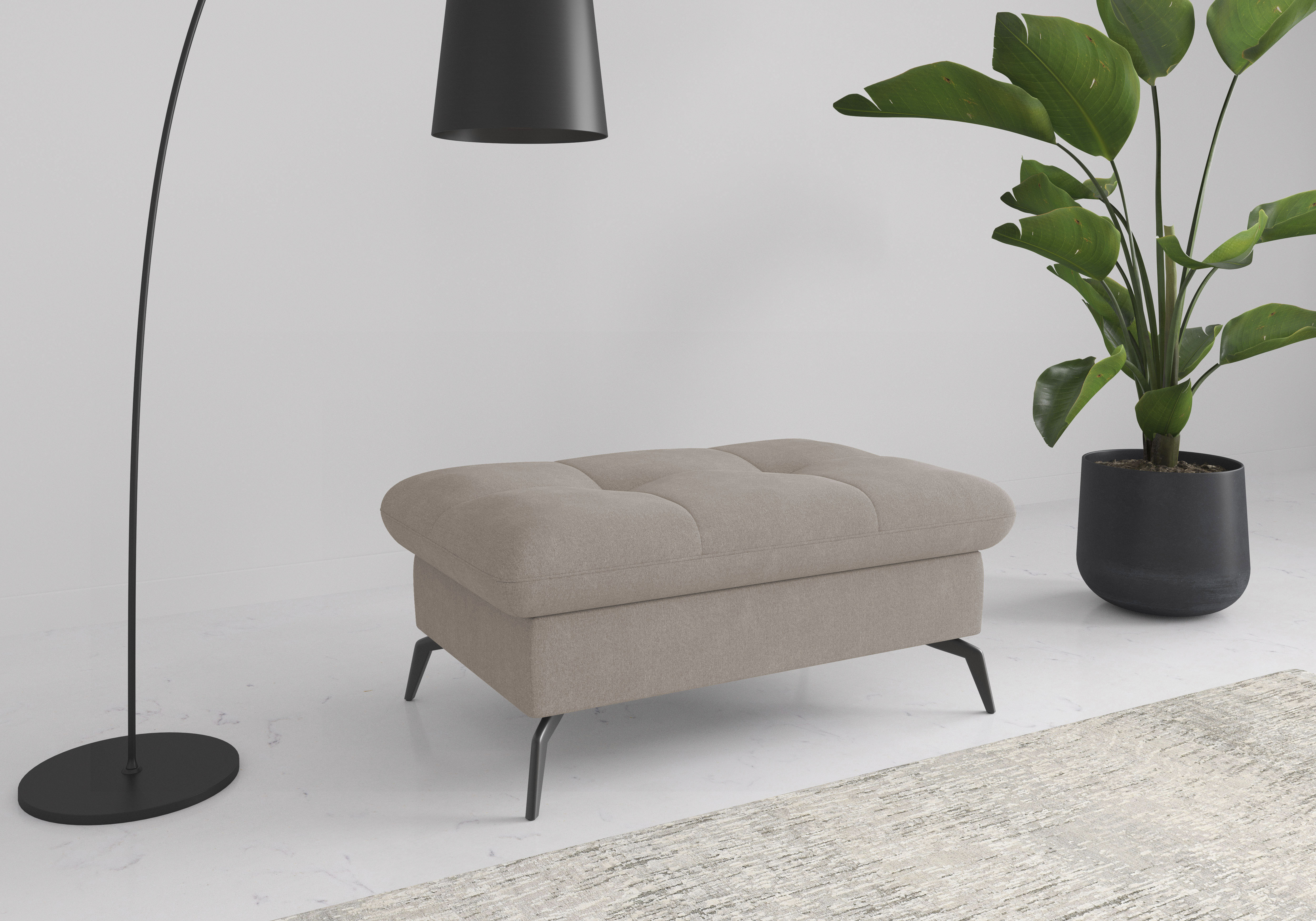 sit&more Polsterhocker "Amica" mit Stauraum
