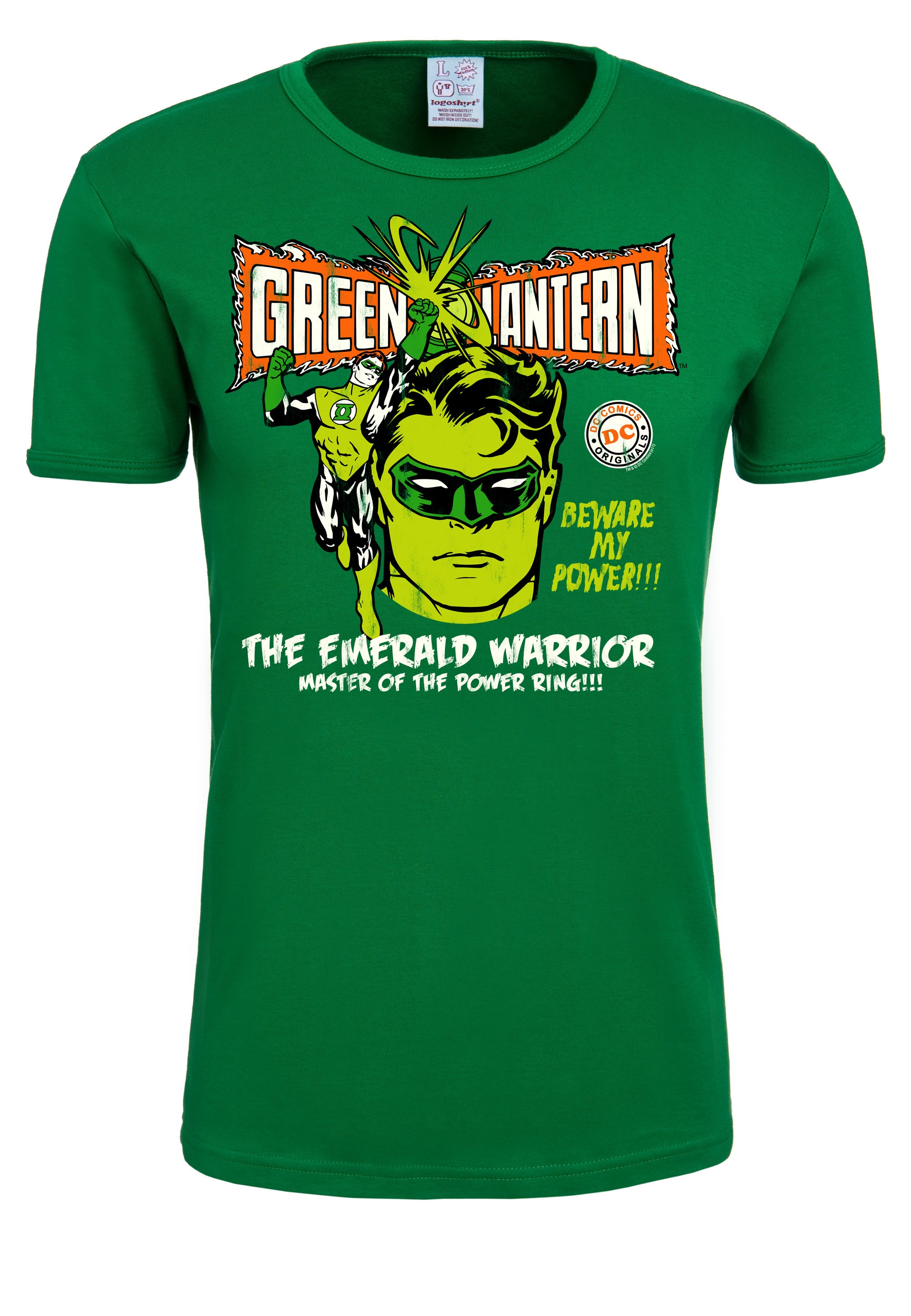 LOGOSHIRT T-Shirt »DC - Green Lantern Power«, mit Green Lantern-Print