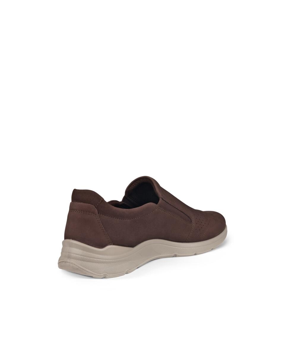 Ecco Slipper »IRVING«, Slip on Sneaker, Halbschuh, Freizeitslipper mit Stretcheinsätze