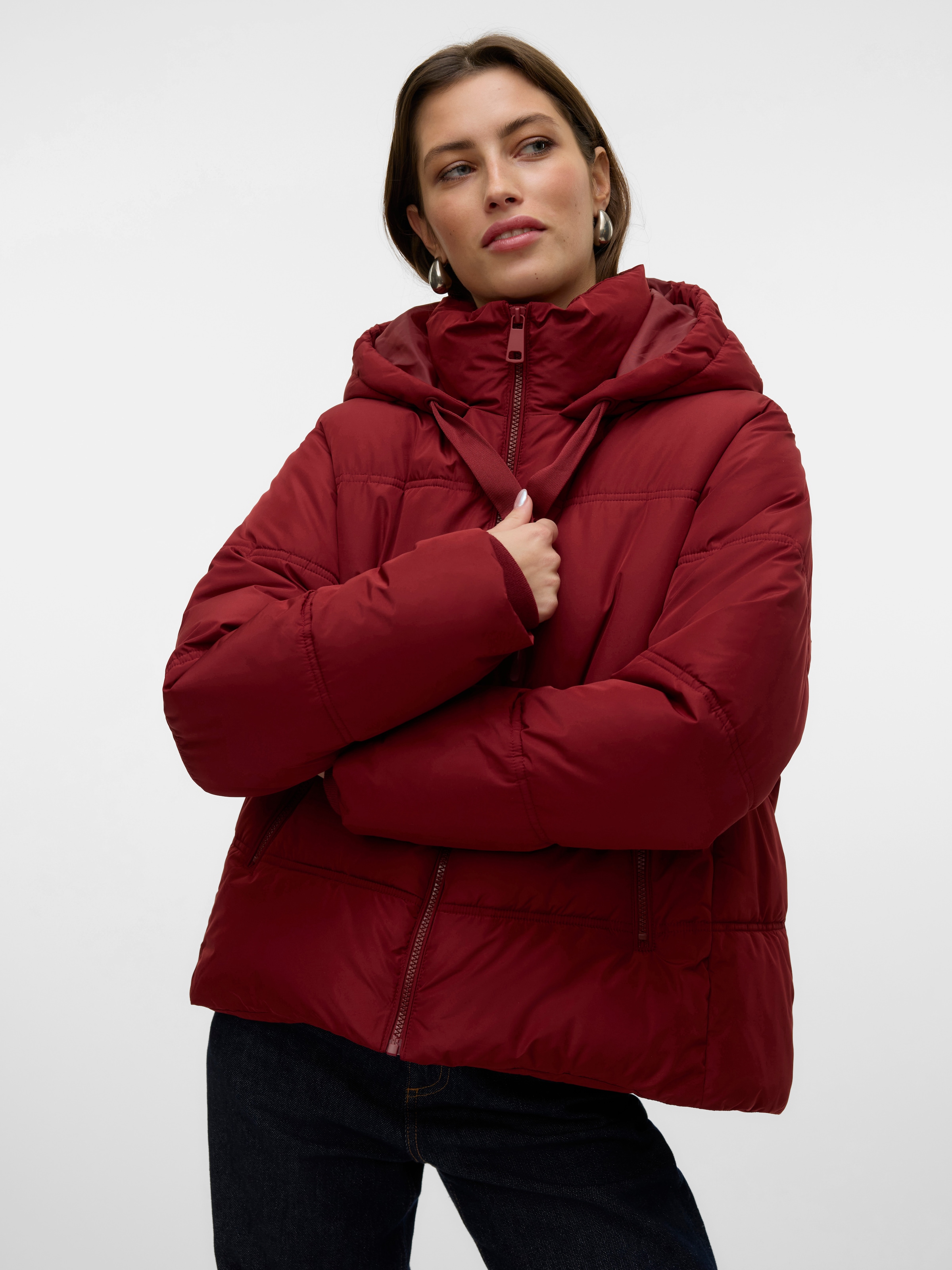 Vero Moda Steppjacke "VMSOPHIE SHORT JACKET GA BOO", mit Kapuze günstig online kaufen