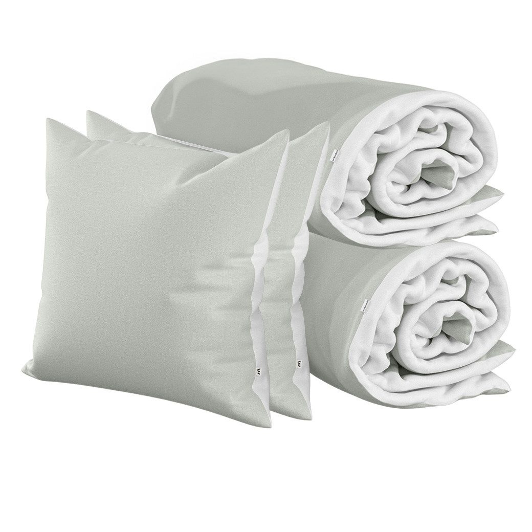 Wolkenfeld Bettwäsche "Allergiker Bettwäsche, unfassbar weich" 4 Stk. tlg. günstig online kaufen