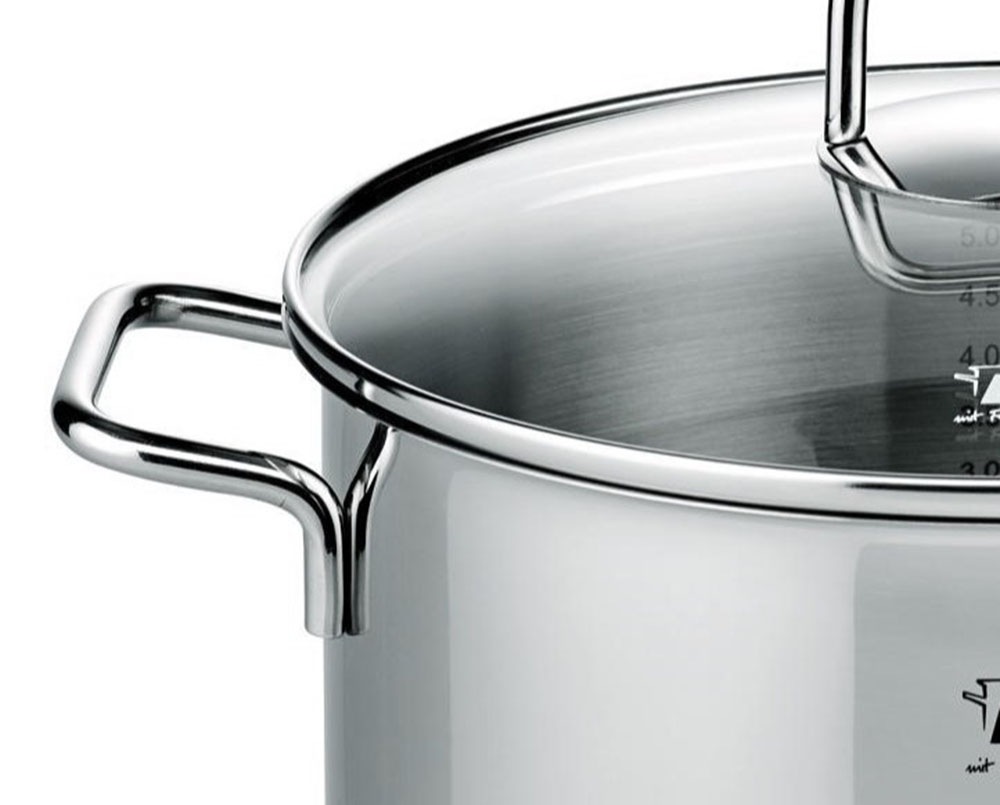 Elo Topf-Set »Citrin 16 teilig«, Edelstahl 18/10, (Set, 16 tlg.), Induktion