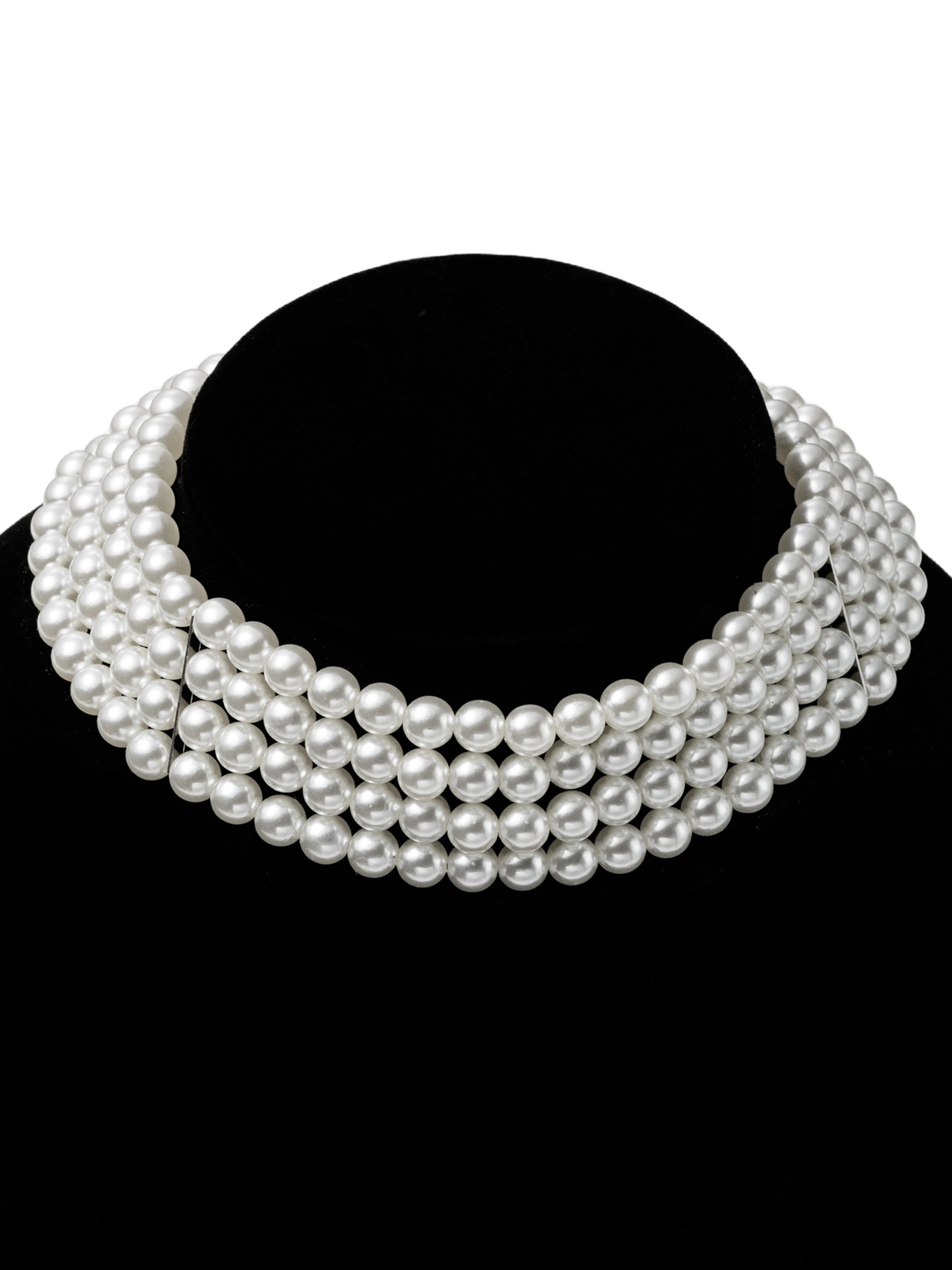 Aniston JEWELRY & WATCHES Perlenkette »Schmuck Geschenk Kupfer Halsschmuck Halskette Zierperlen« Made in Germany - mit Perle (synth.)