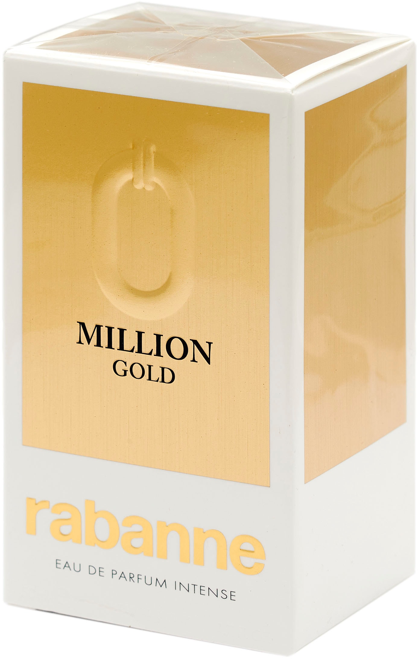 paco rabanne Eau de Parfum »Rabanne Million Gold Intense«, (1 tlg.), Holziger Duft