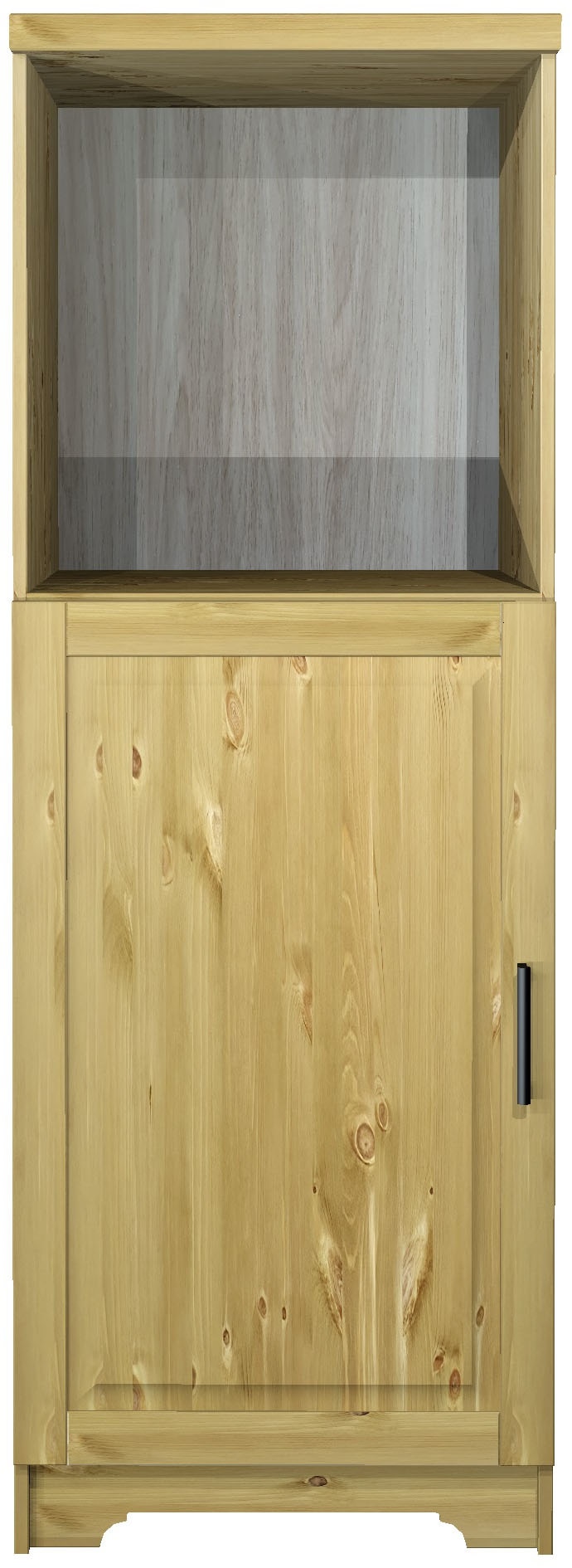 Home affaire Backofen/Kühlumbauschrank »Meliss« aus massiver Kiefer, Breite 60 cm, Soft-Close-Funktion