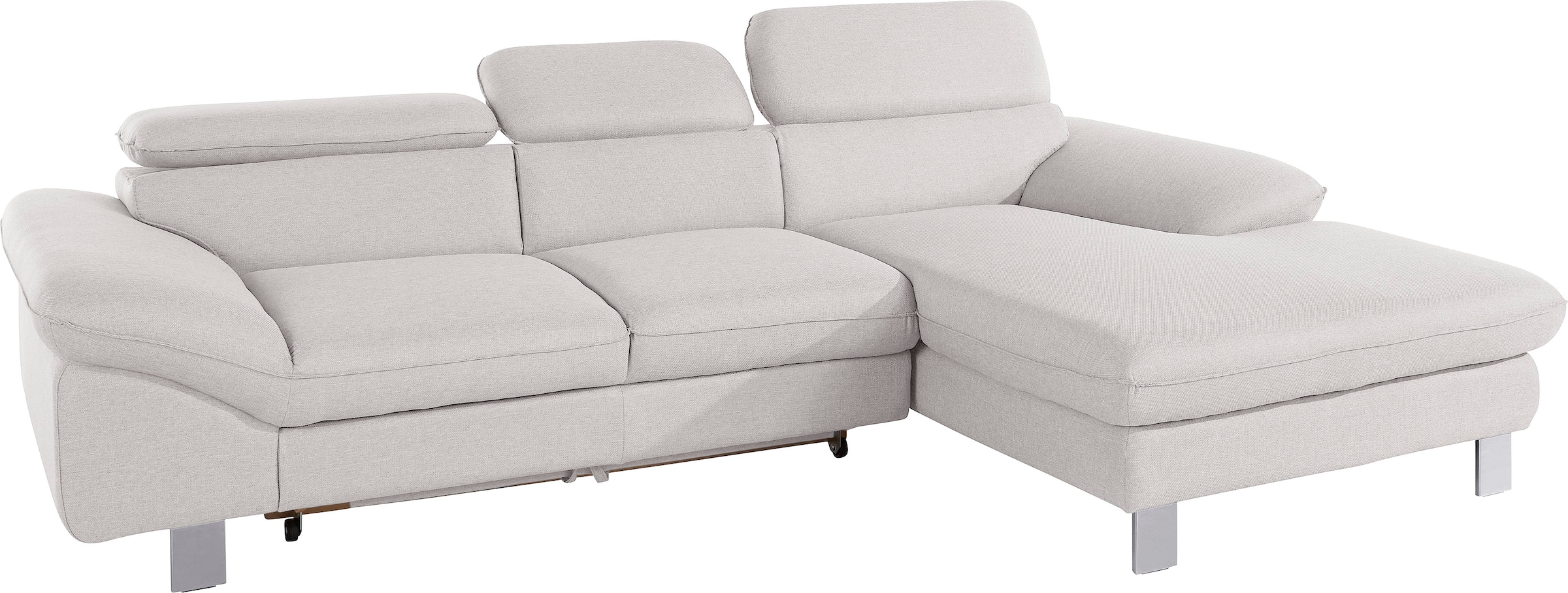 COTTA Polstergarnitur "Driver L-Form", (Set, 2 tlg.), Set bestehend aus: Ec günstig online kaufen