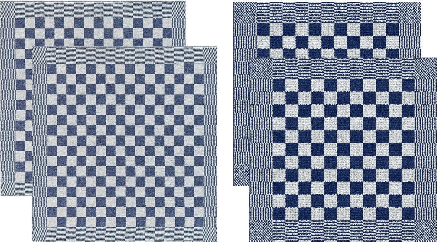 DDDDD Geschirrtuch "Barbeque" Combiset: 2 Küchentücher & 2 Geschirrtücher günstig online kaufen