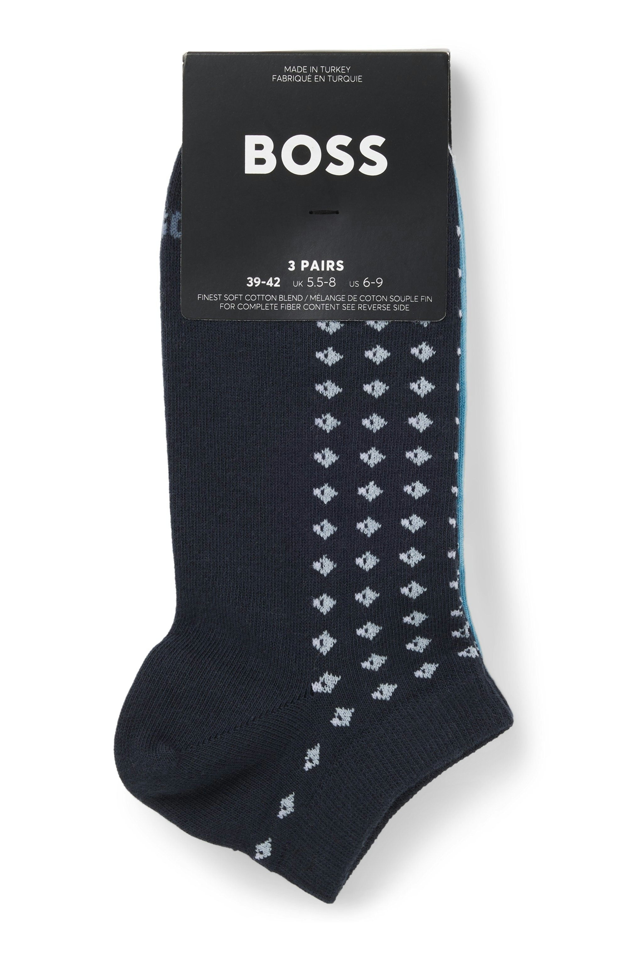BOSS Sneakersocken "3P AS Minipattern CC" 3 Paar tlg. günstig online kaufen