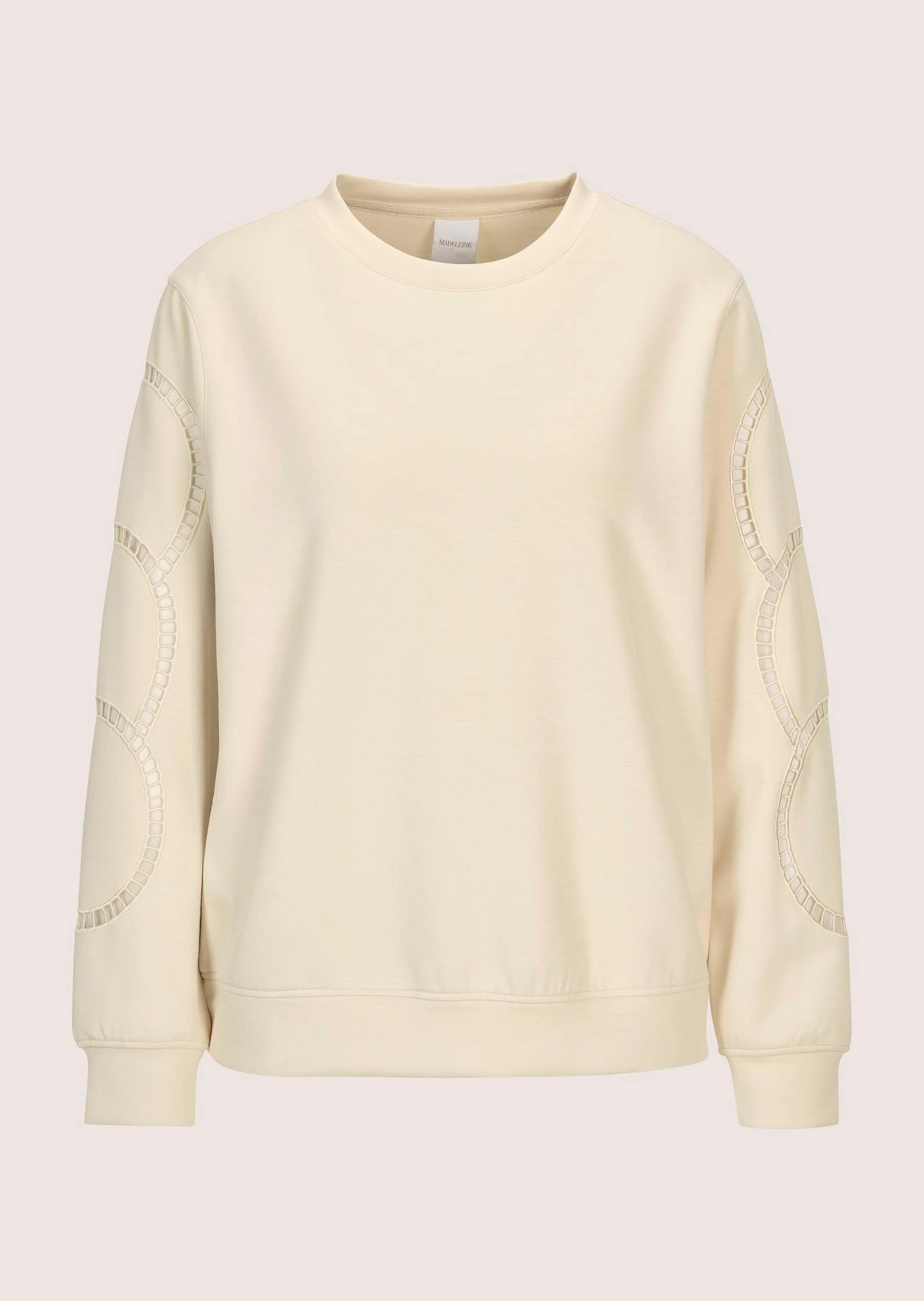 MADELEINE Langarmshirt "Sweatshirt Langarm-Oberteil mit Mesh-Details" günstig online kaufen