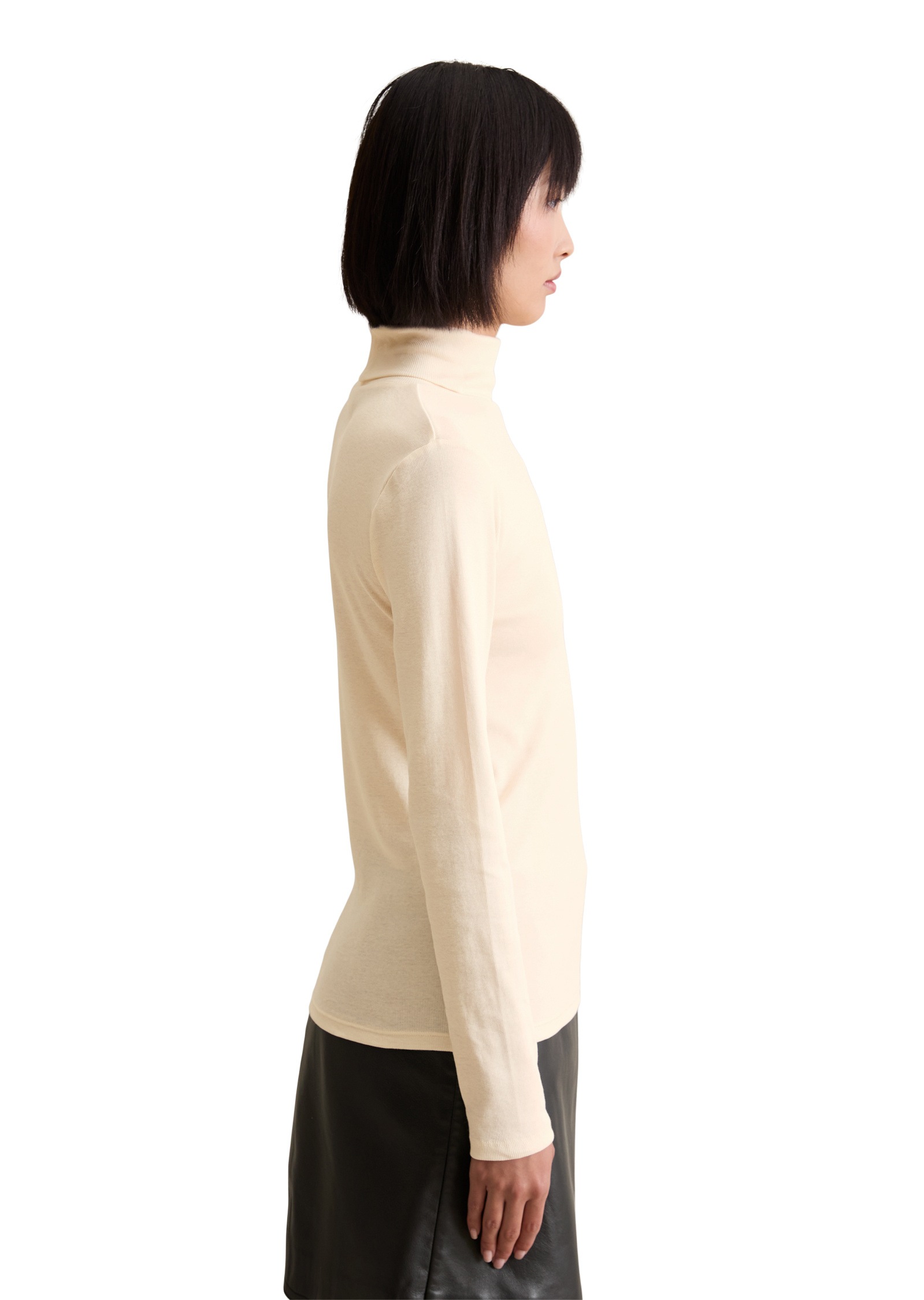 Marc OPolo DENIM Langarmshirt "aus softem Ripp-Jersey" günstig online kaufen