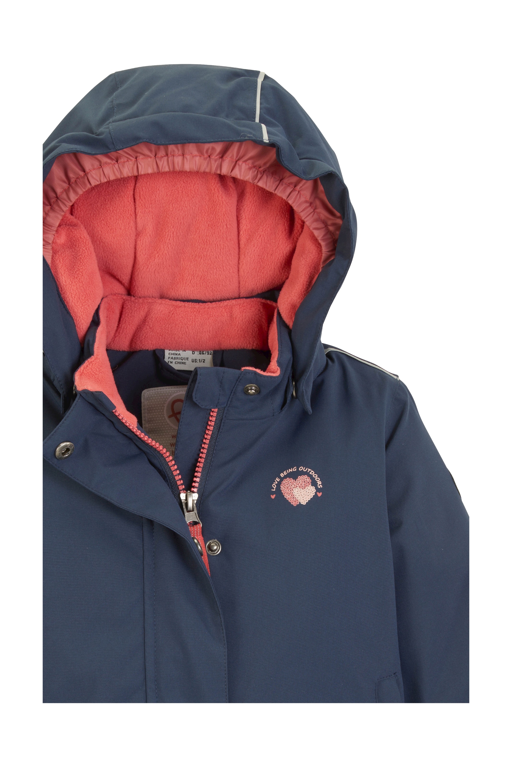 Thumbnail - first instinct by killtec Outdoorjacke "FIOW 19 MNS JCKT", Wasserdichte, atmungsaktive Kinderjacke mit Fleece und Reflex...