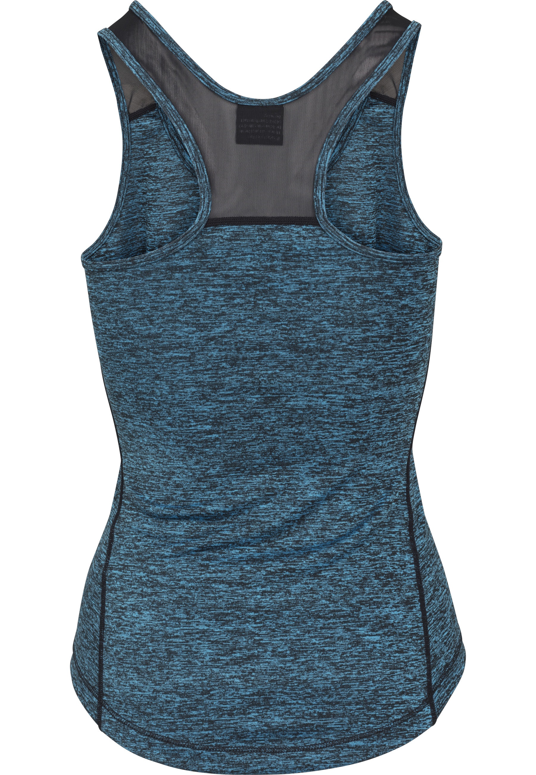 URBAN CLASSICS Tanktop »Urban Classics Damen Ladies Active Melange Trainings Top« 1 Stk.