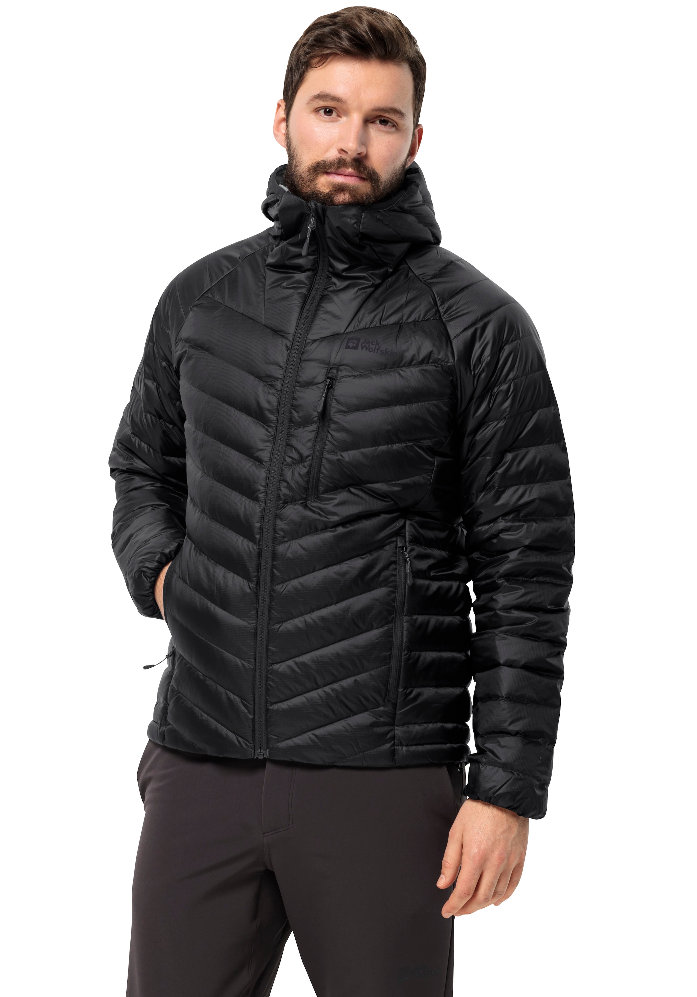 Jack Wolfskin Funktionsjacke "PASSAMANI DOWN HOODY M", mit Kapuze, mit Kapuze