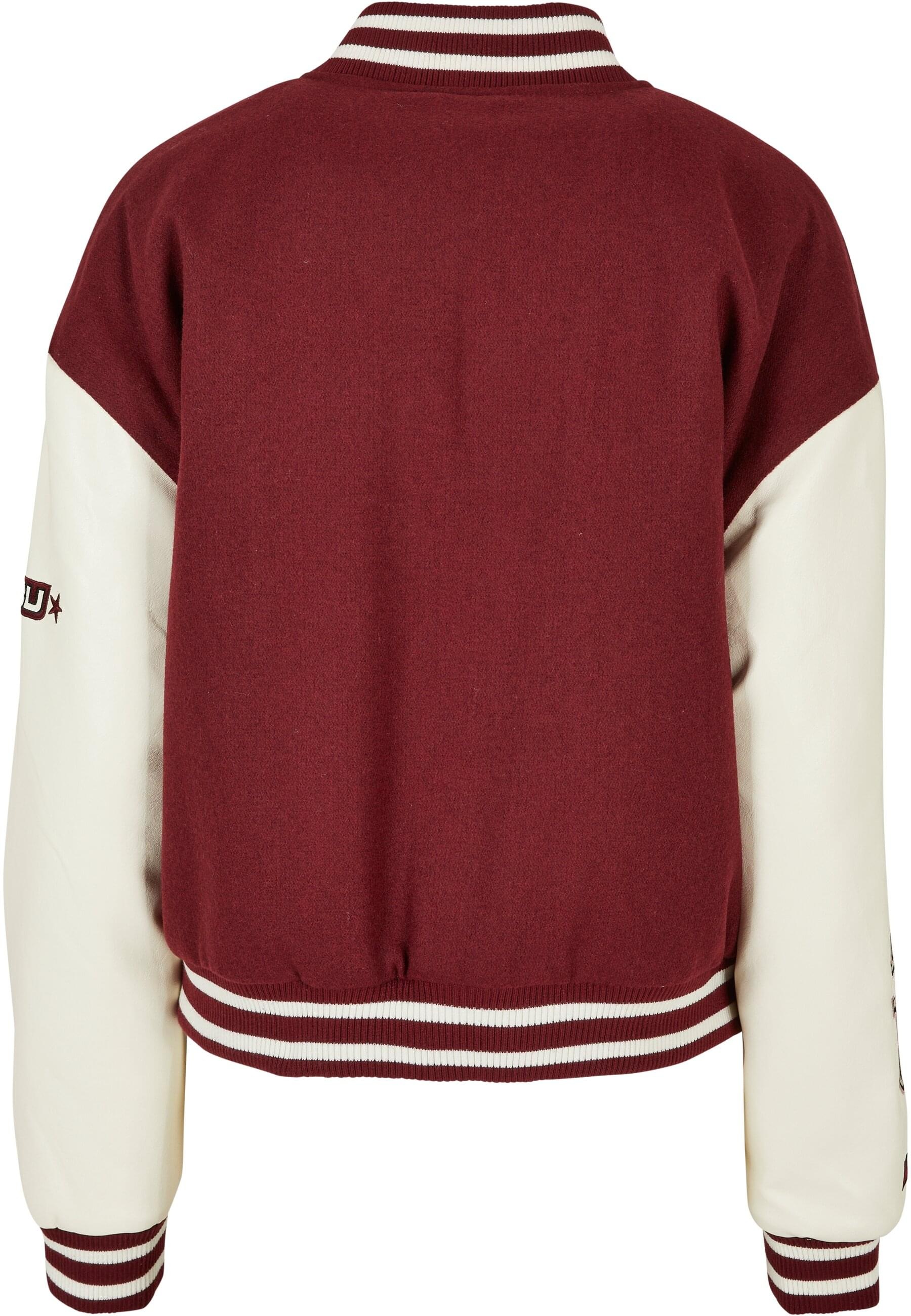 Fubu Collegejacke "Fubu Damen FW224-006-1 City 05 Varsity Jacket bordeaux/o günstig online kaufen