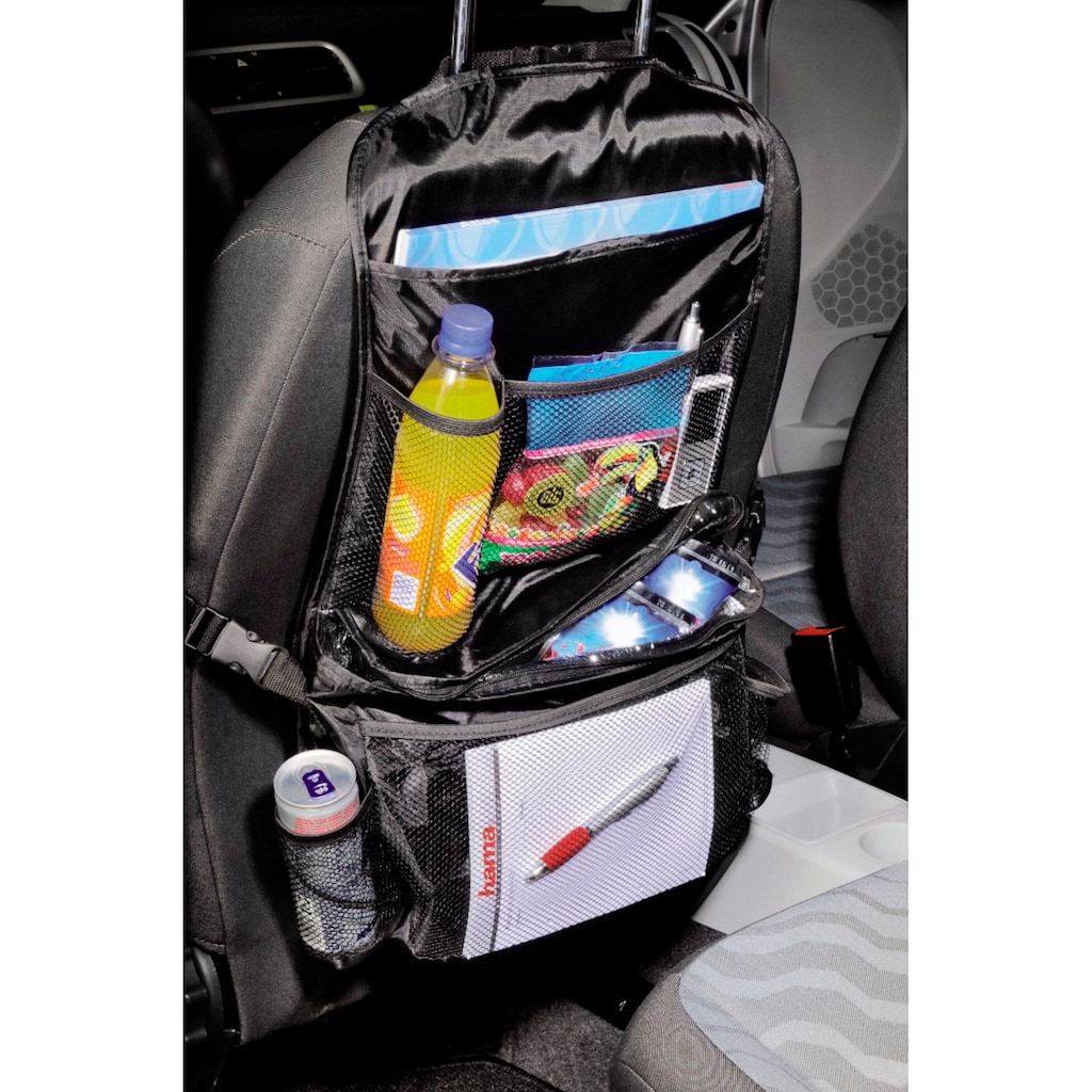 Hama Auto-Rückenlehnentasche »Automotive Organizer mit Iso-Fach, Schwarz Auto-Organizer«