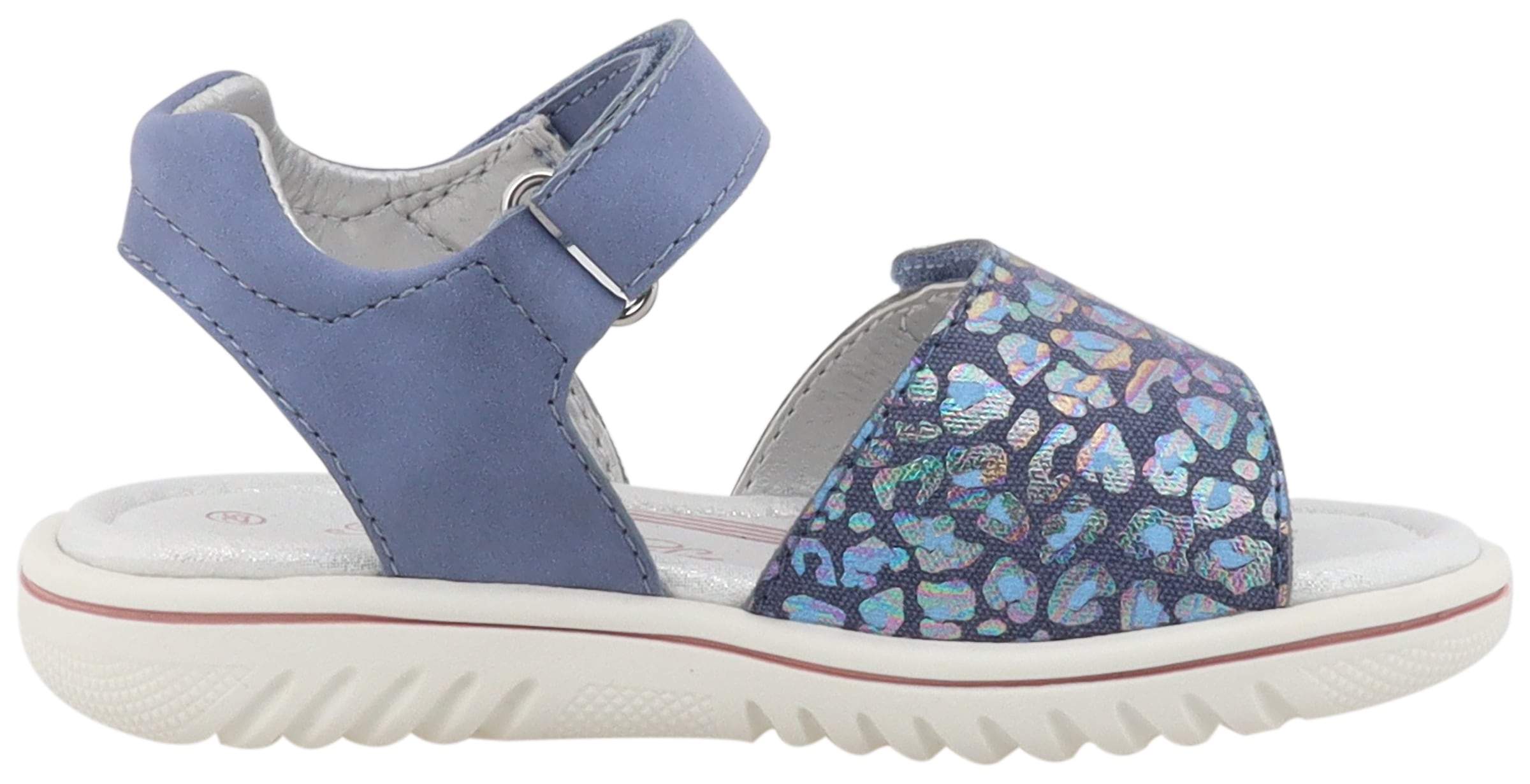 TOM TAILOR Sandale, Sommerschuh, Klettschuh, Kinderschuh mit bunten Drucken