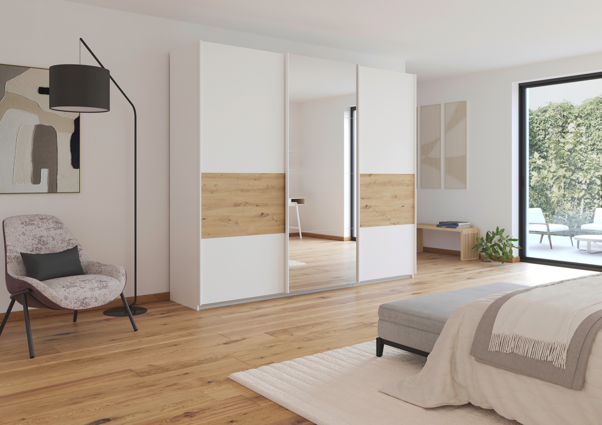 rauch Schwebetürenschrank "Kleiderschrank Schrank Garderobe CORTONA" inkl. günstig online kaufen