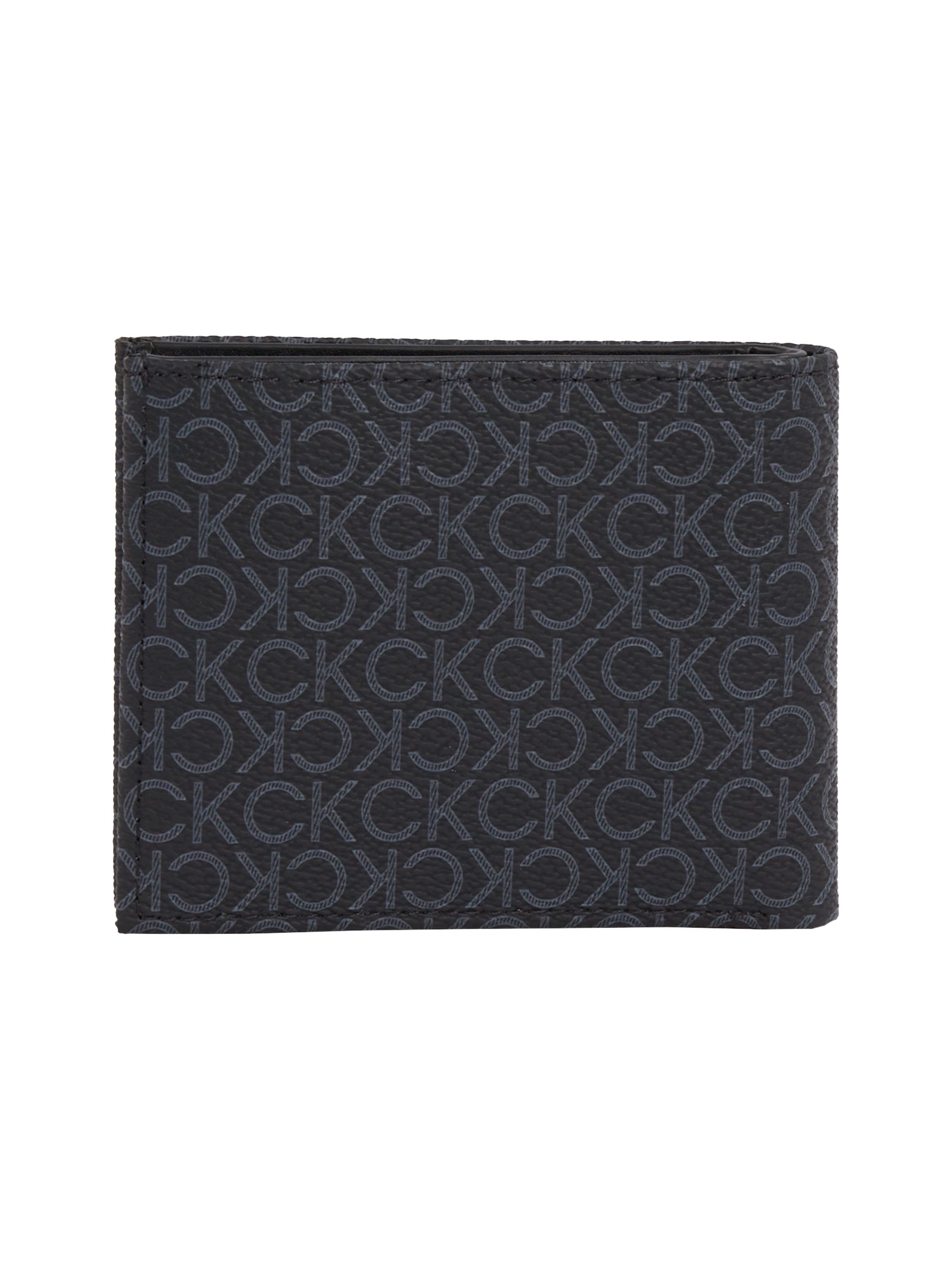Calvin Klein Geldbörse »CLASSIC MONO BIFOLD 5CC W/COIN«, Portemonnaie, Geldbeutel Herren mit CK-Muster
