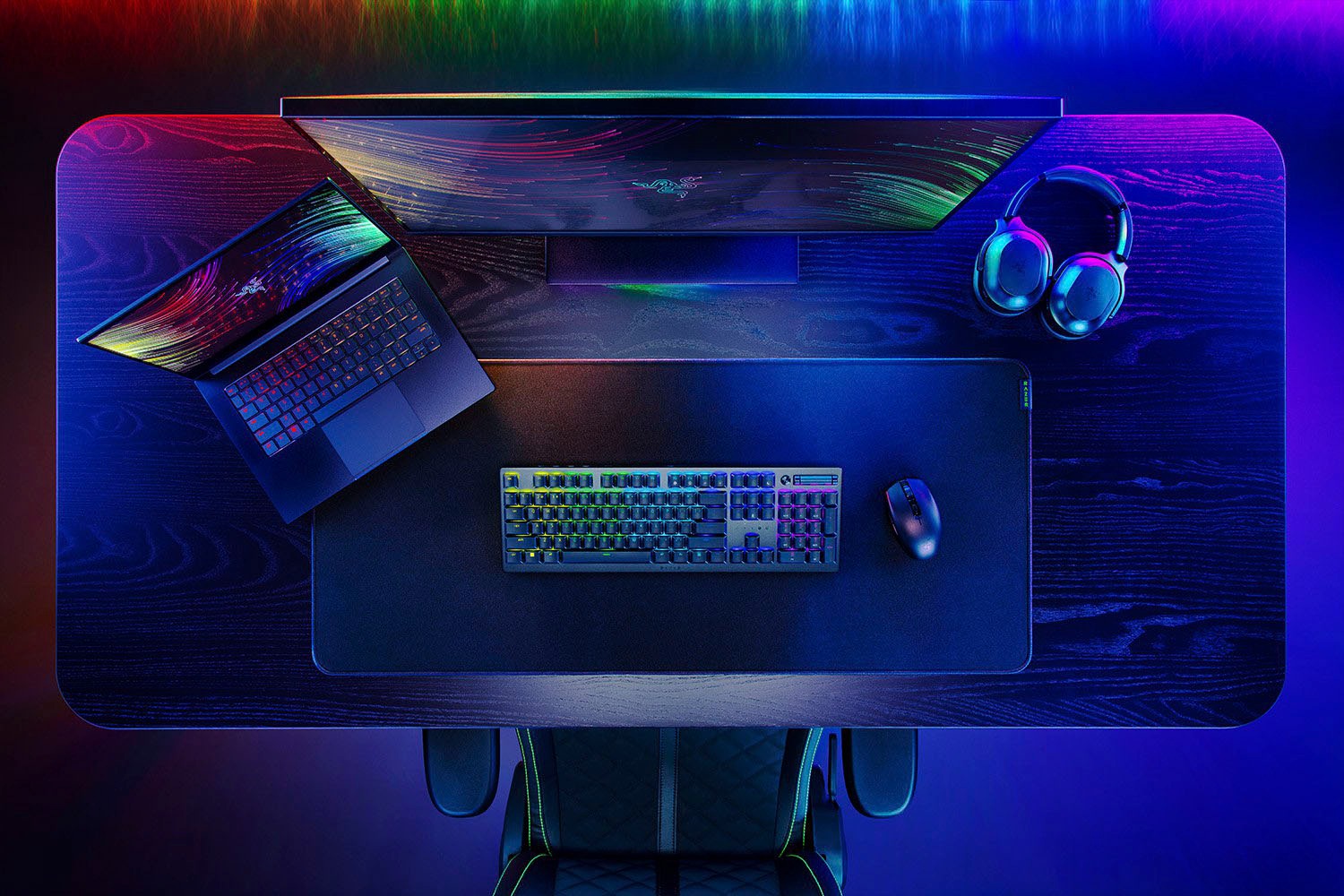 RAZER Gaming-Tastatur »Deathstalker V2 Pro«, (Gaming-Modus-Multimedia-Tasten-Profil-Speicher-Funktionstasten-USB-Anschluss-ergonomische Form-Ziffernblock)
