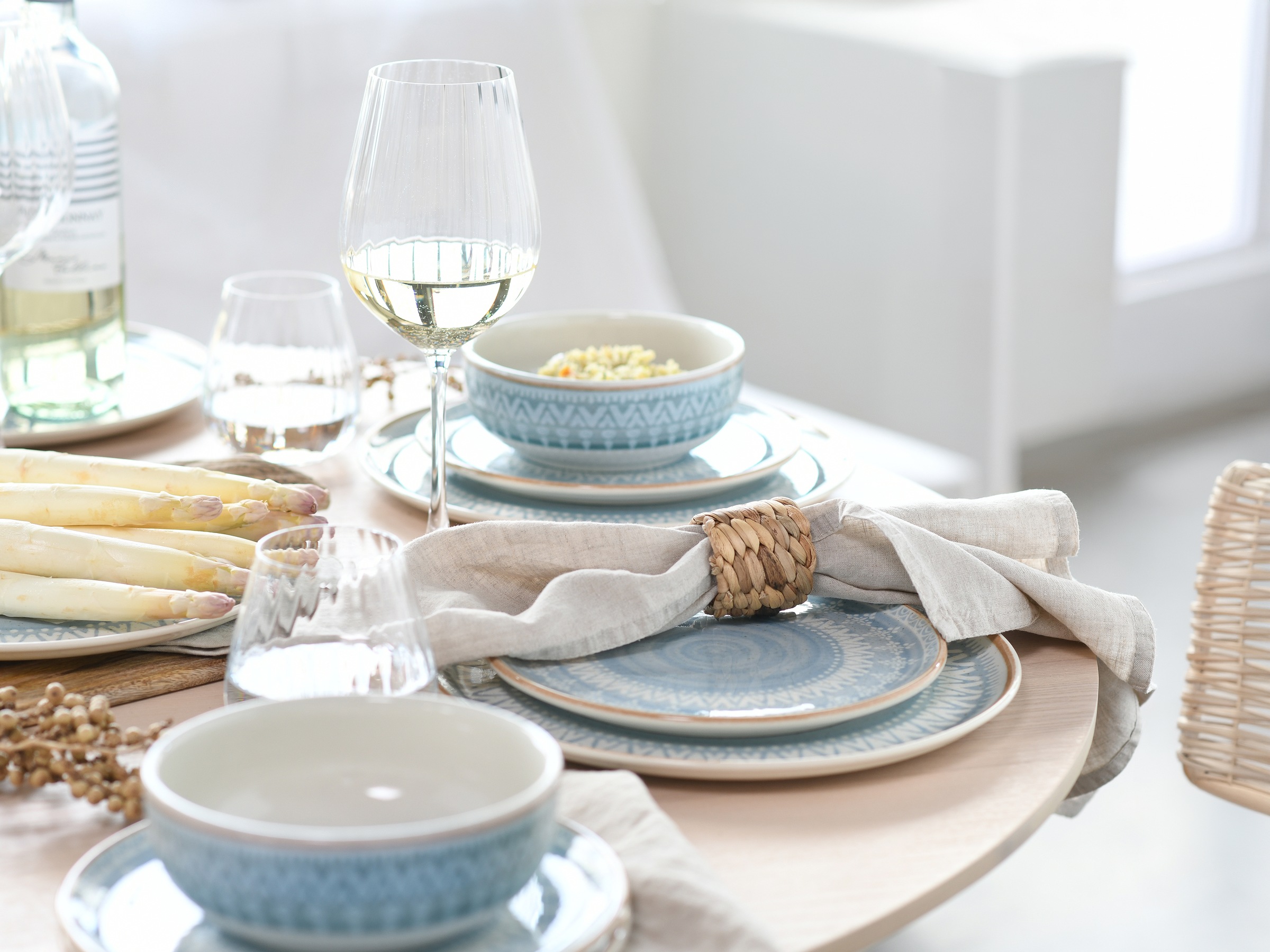 CreaTable Teller-Set »Congo, Geschirr-Set, 12-tlg.« Runde Formgebung, harmonische Tischkultur