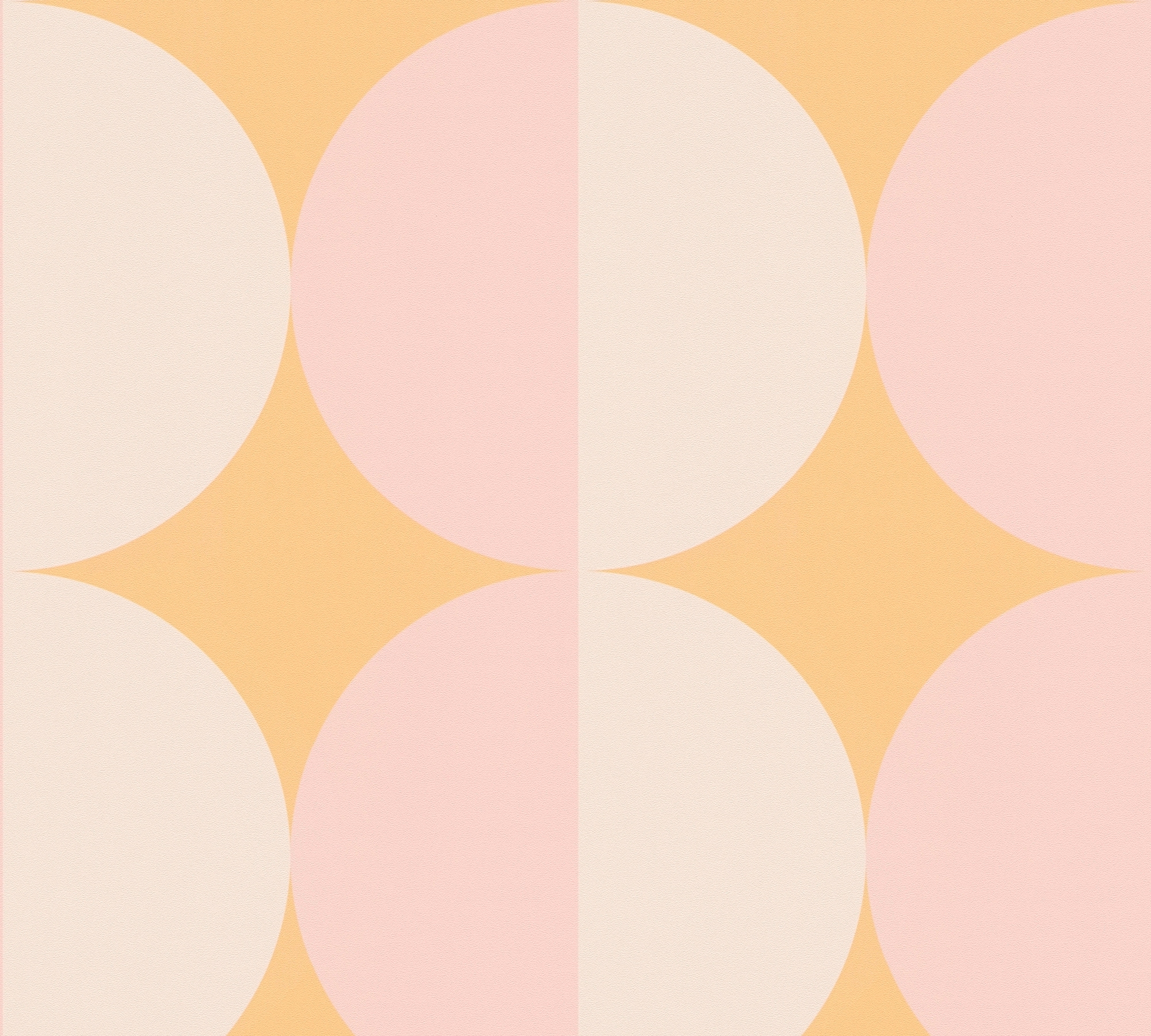 A.S. Création Vliestapete »Retro Geo Kreise« 3D-Optik leicht strukturiert Vliestapete Retro geometrisch Kreise, versch. Farben
