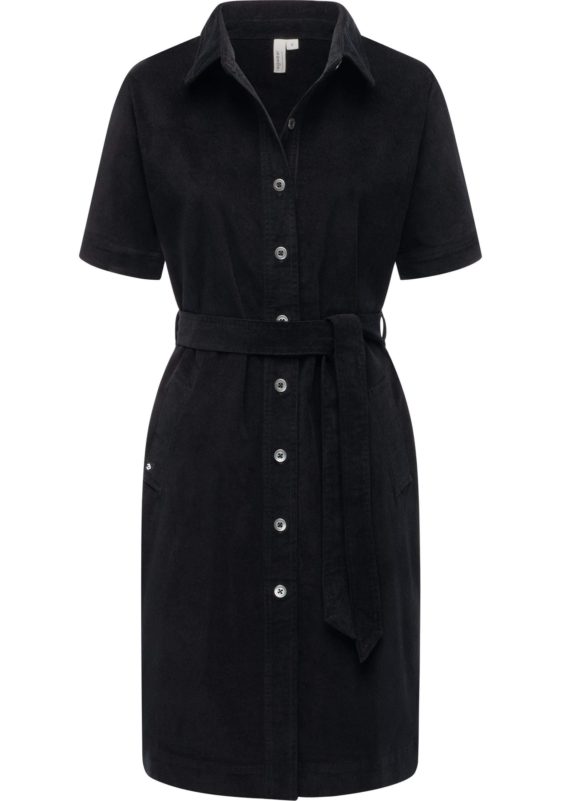 Ragwear Cordkleid "Rozyna Cordy YOUMODO" Eingrifftaschen Kurzärmliges Kordk günstig online kaufen