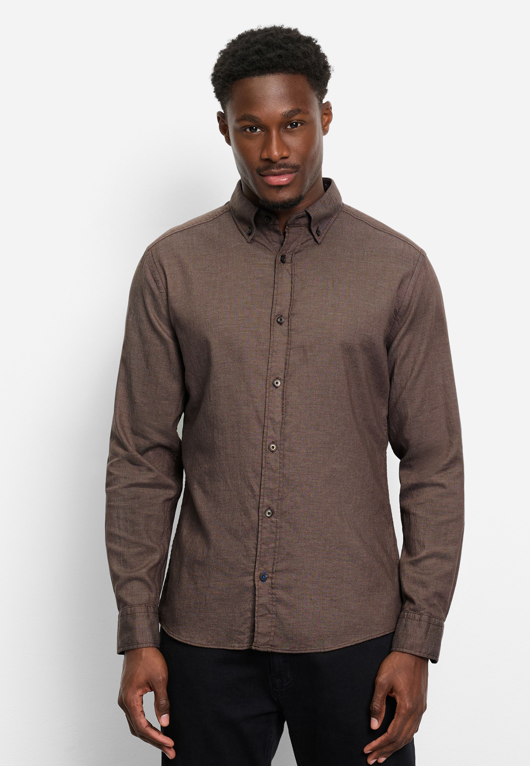 OLYMP Langarmhemd "OLYMP Casual, regular fit, Button-down" günstig online kaufen