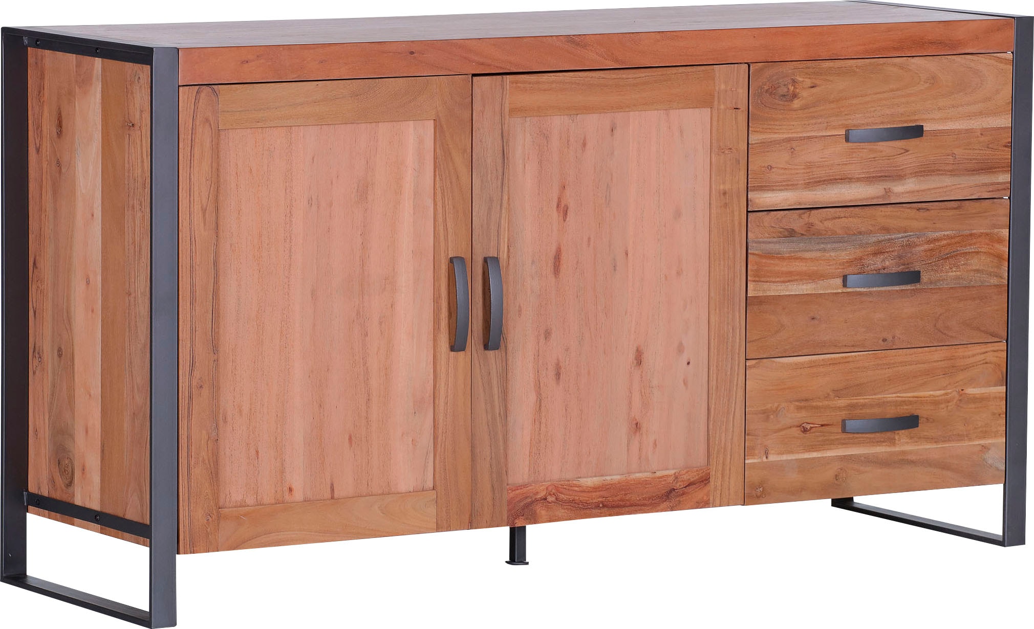 Sideboard »Alvara«, Fronten mit Rattan Geflecht