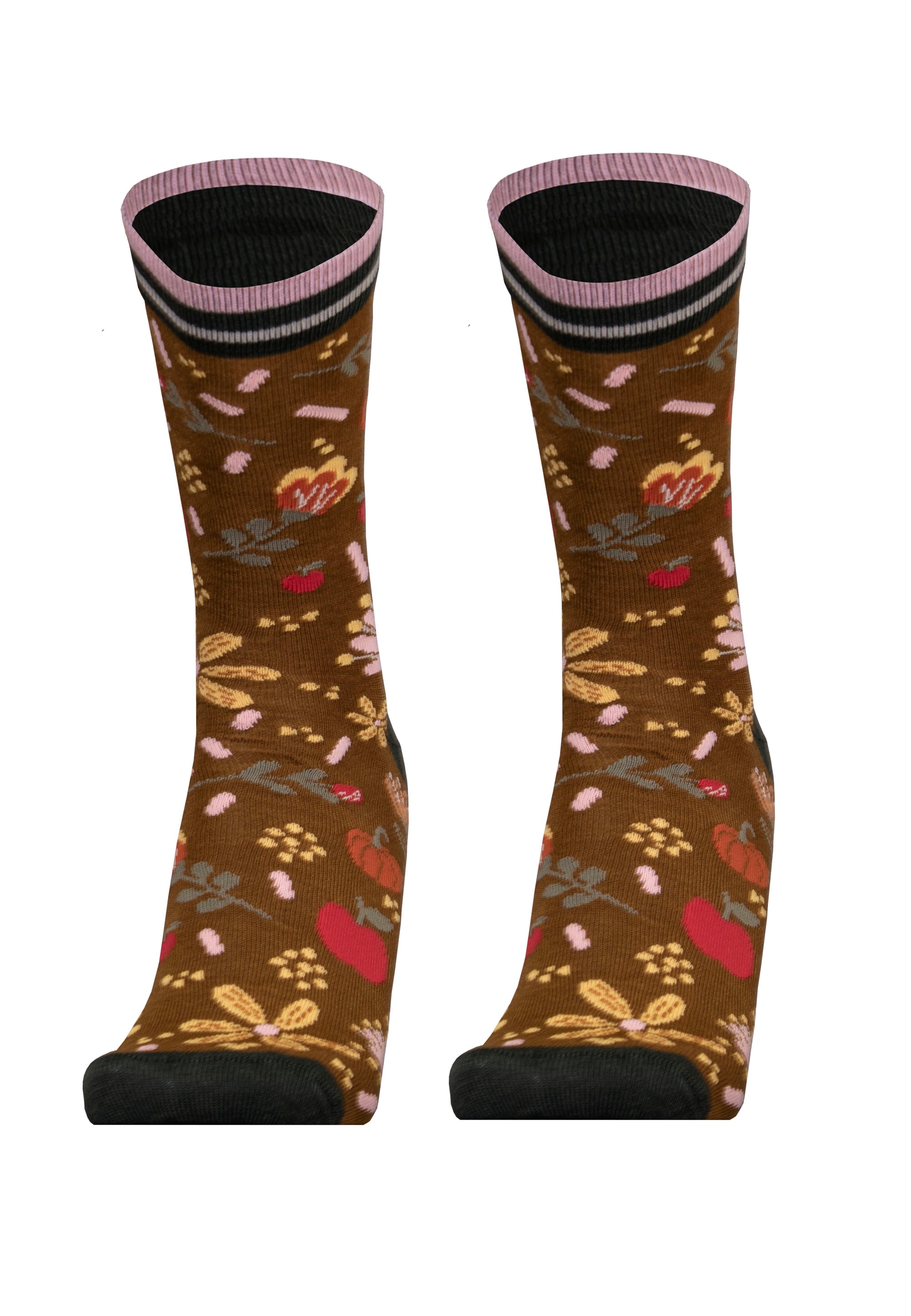 UphillSport Socken »AUTUMN GARDEN 2er Pack«, (2 Paar), in nahtlosem Design