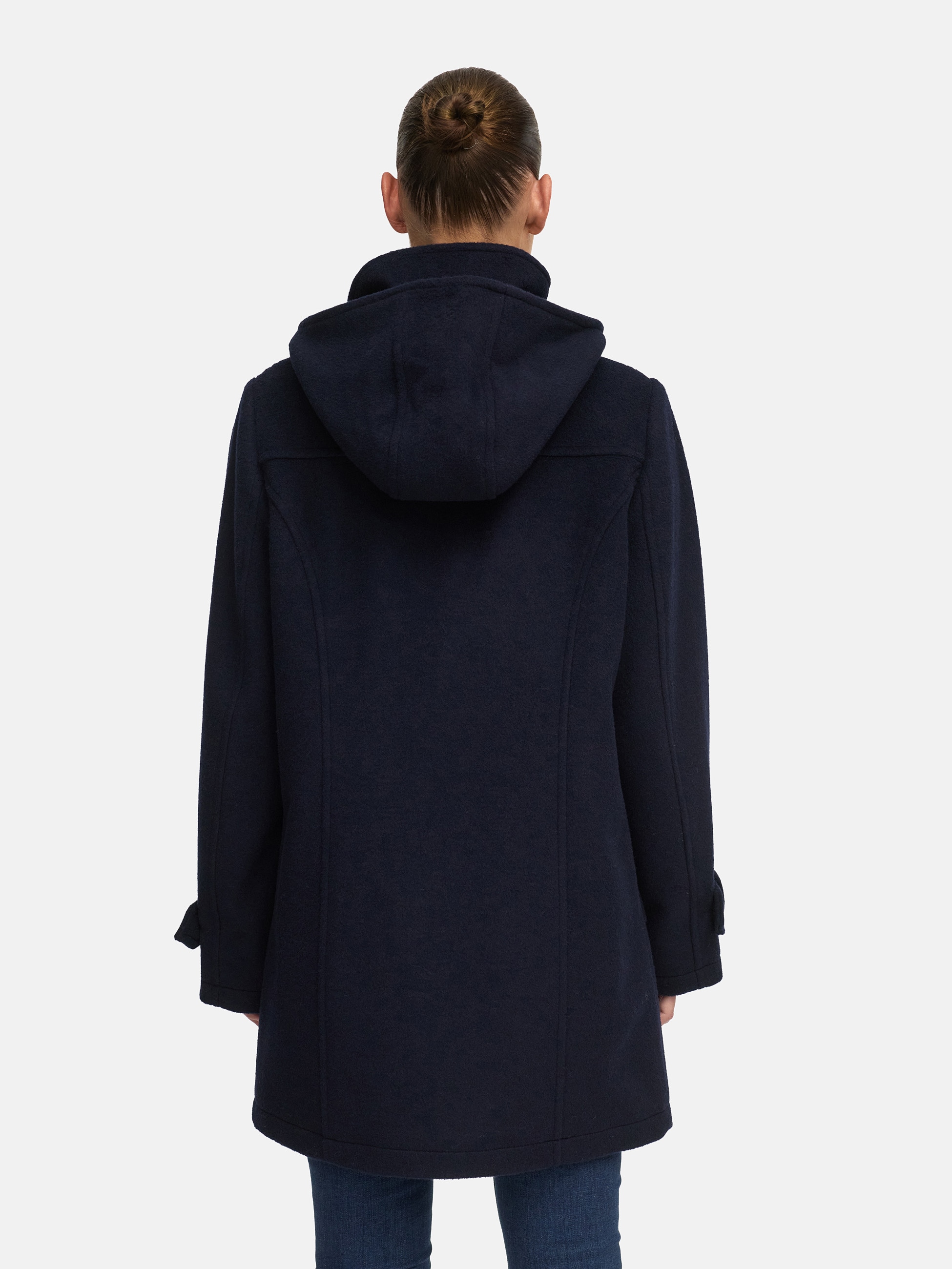Thumbnail - MANISA Dufflecoat mit abnehmbarer Kapuze und Knebelverschlüssen