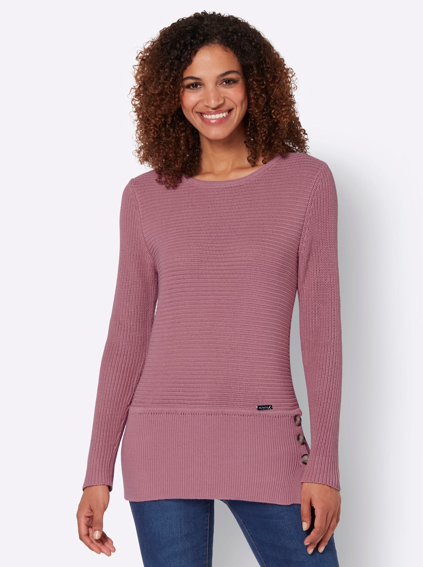 Casual Looks Rundhalspullover »Pullover«