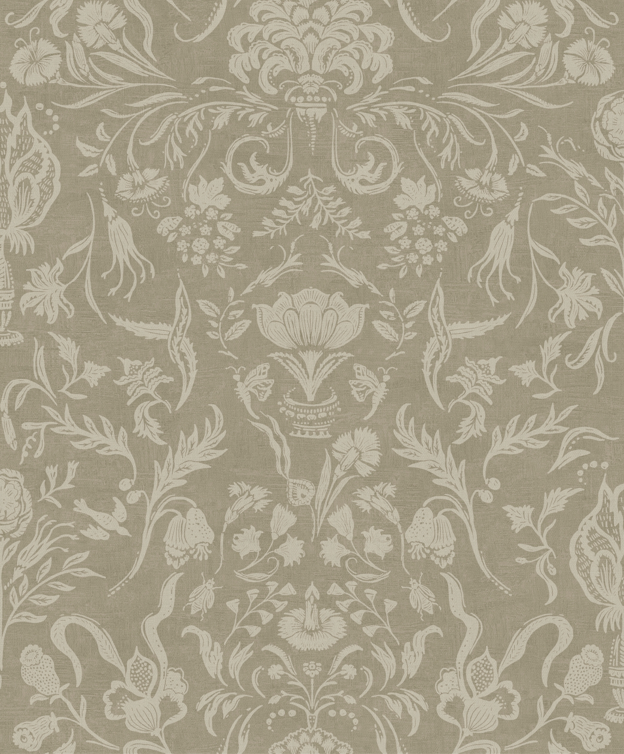 LOOKS by Wolfgang Joop Vliestapete "Majestic Damask" texturiert 10mx52cm