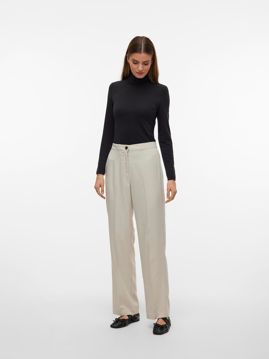 Vero Moda Anzughose »VMRITA MW STRAIGHT PANT NOOS«