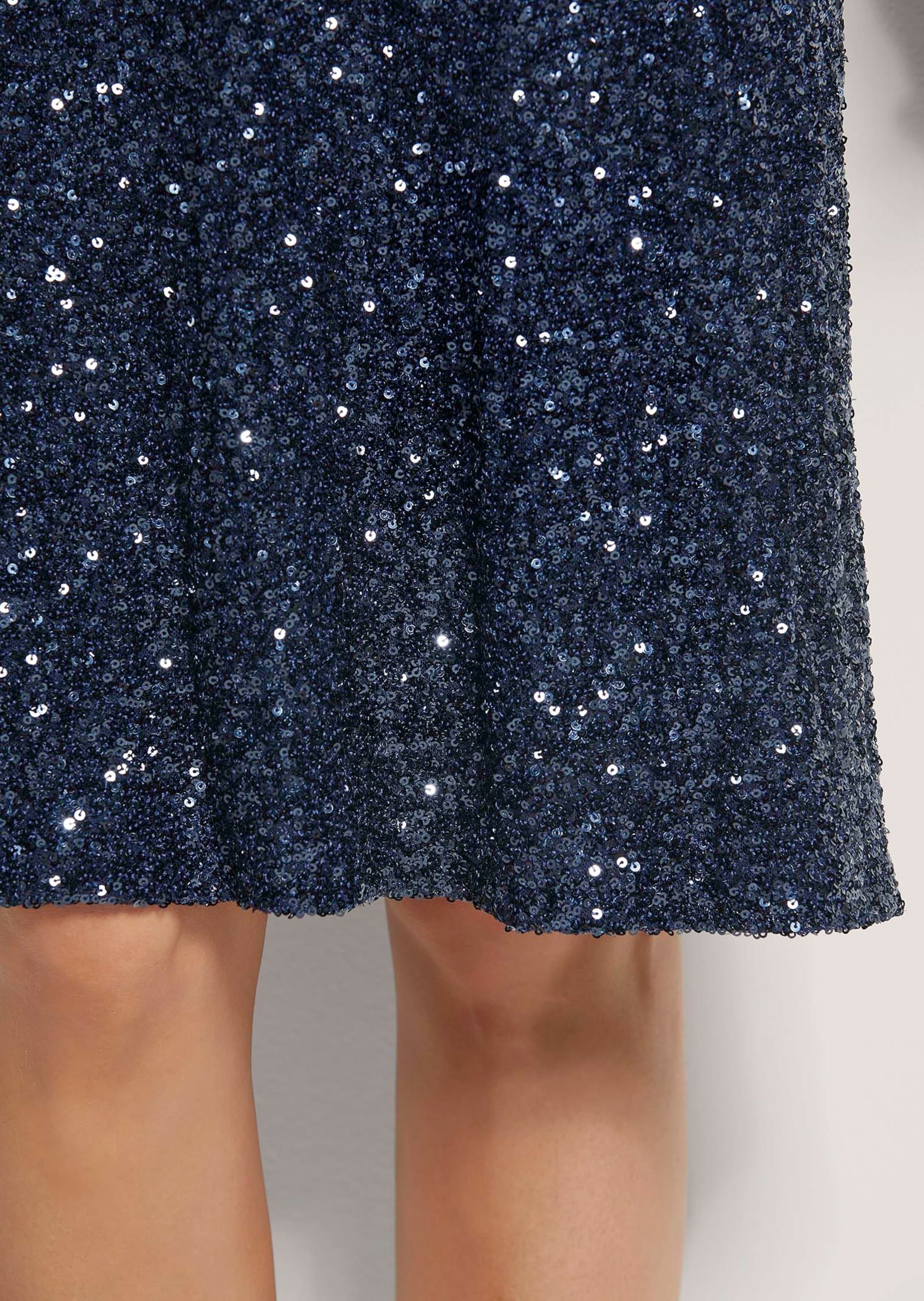 MADELEINE Sommerrock »Paillettenrock Schlanker Pencil-Skirt mit Wendepailletten«