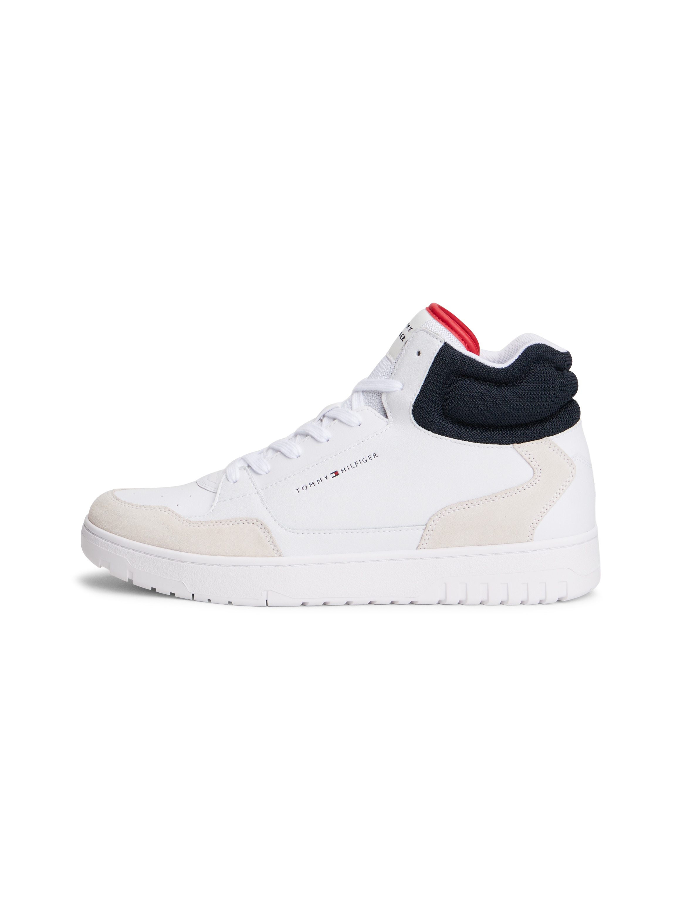 Tommy Hilfiger Sneaker »TH BASKET CORE MIDCUT«  , Schnürboots, High-Top-Sneaker mit weich gepolstertem Schaftrand