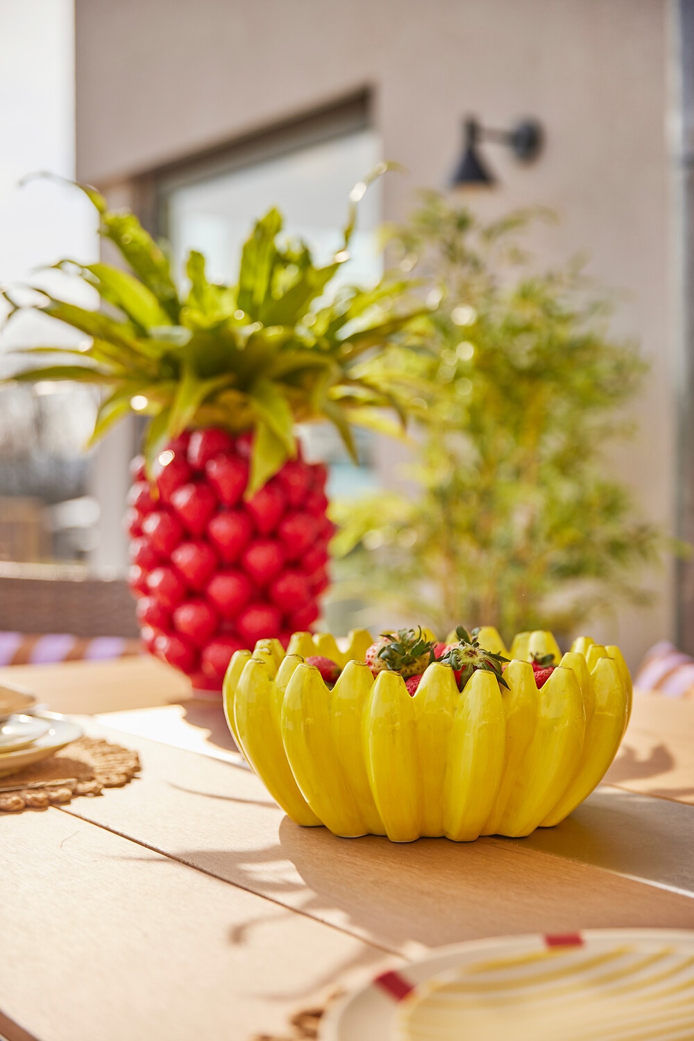 Kare Design Dekoschale »Deko Schale Bananas Ø30cm«