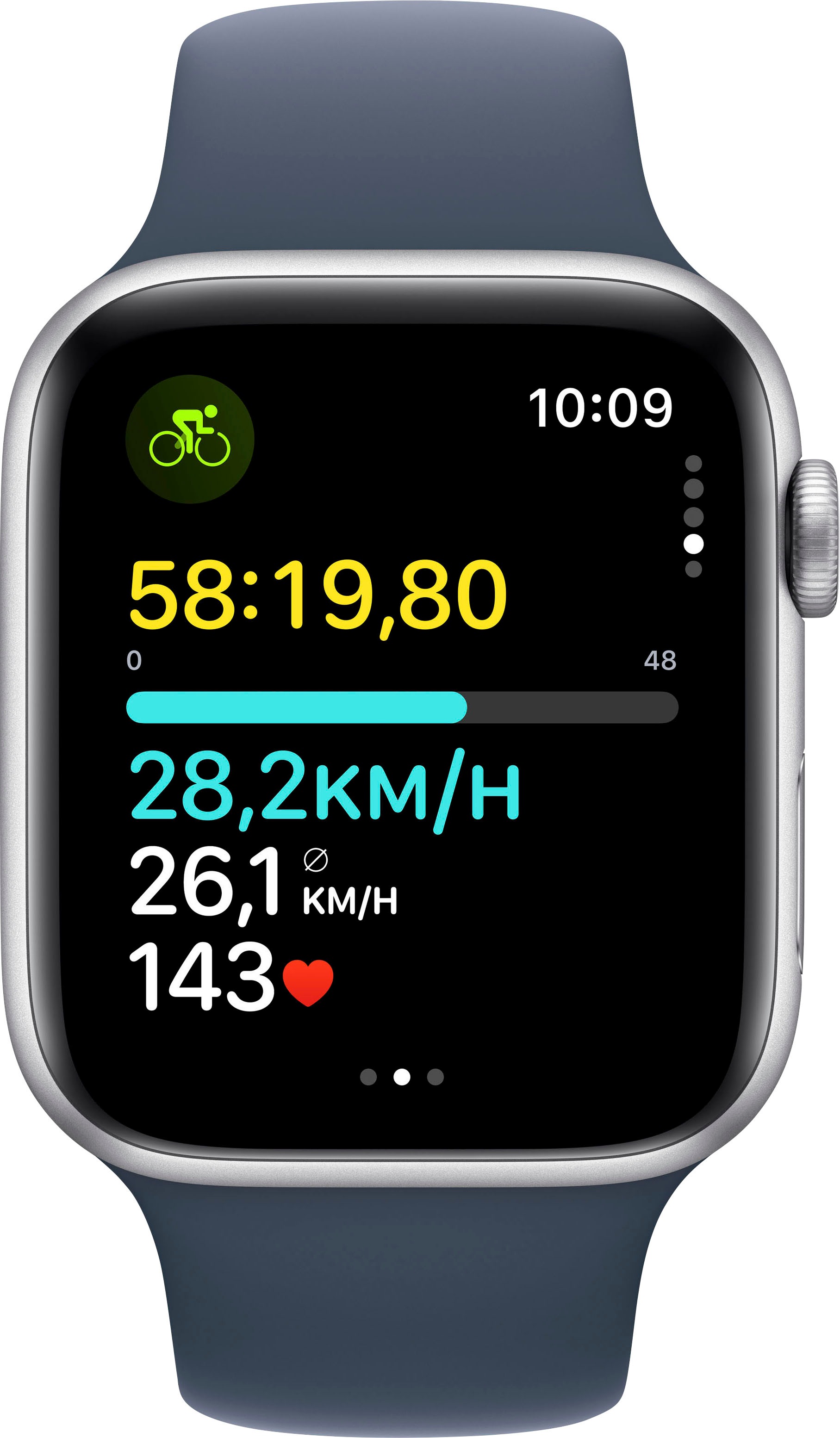 Apple Smartwatch »Watch SE GPS 44 + 10) M/L«, mm OS (Watch | BAUR Cellular Aluminium